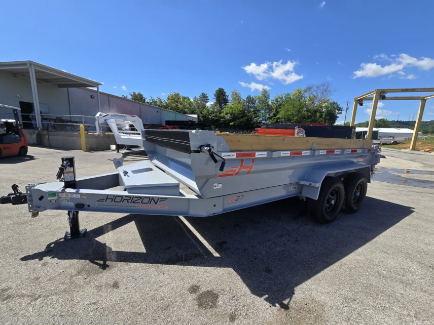 New 2025 Horizon Trailers EZ7 7&apos;x14&apos; 7k Dump Trailer available in Cave City, Kentucky