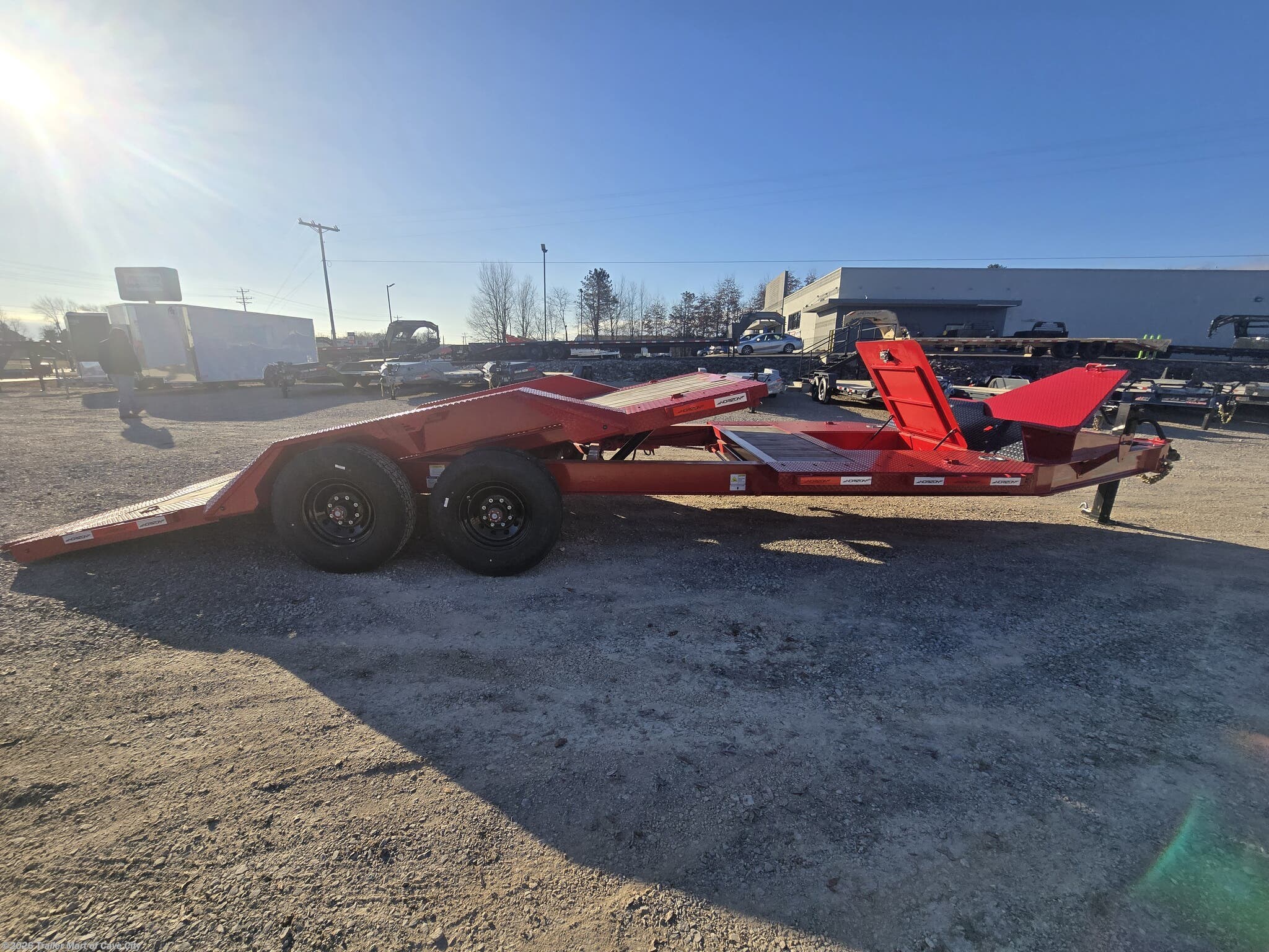 2025 Horizon Trailers ETZ 22' (16'+6') Split Tilt Trailer