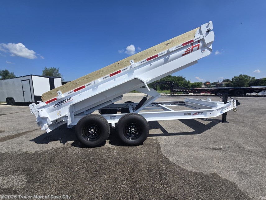 New 2025 Horizon Trailers EZ7 7&apos;x14&apos; 7k Dump Trailer available in Cave City, Kentucky