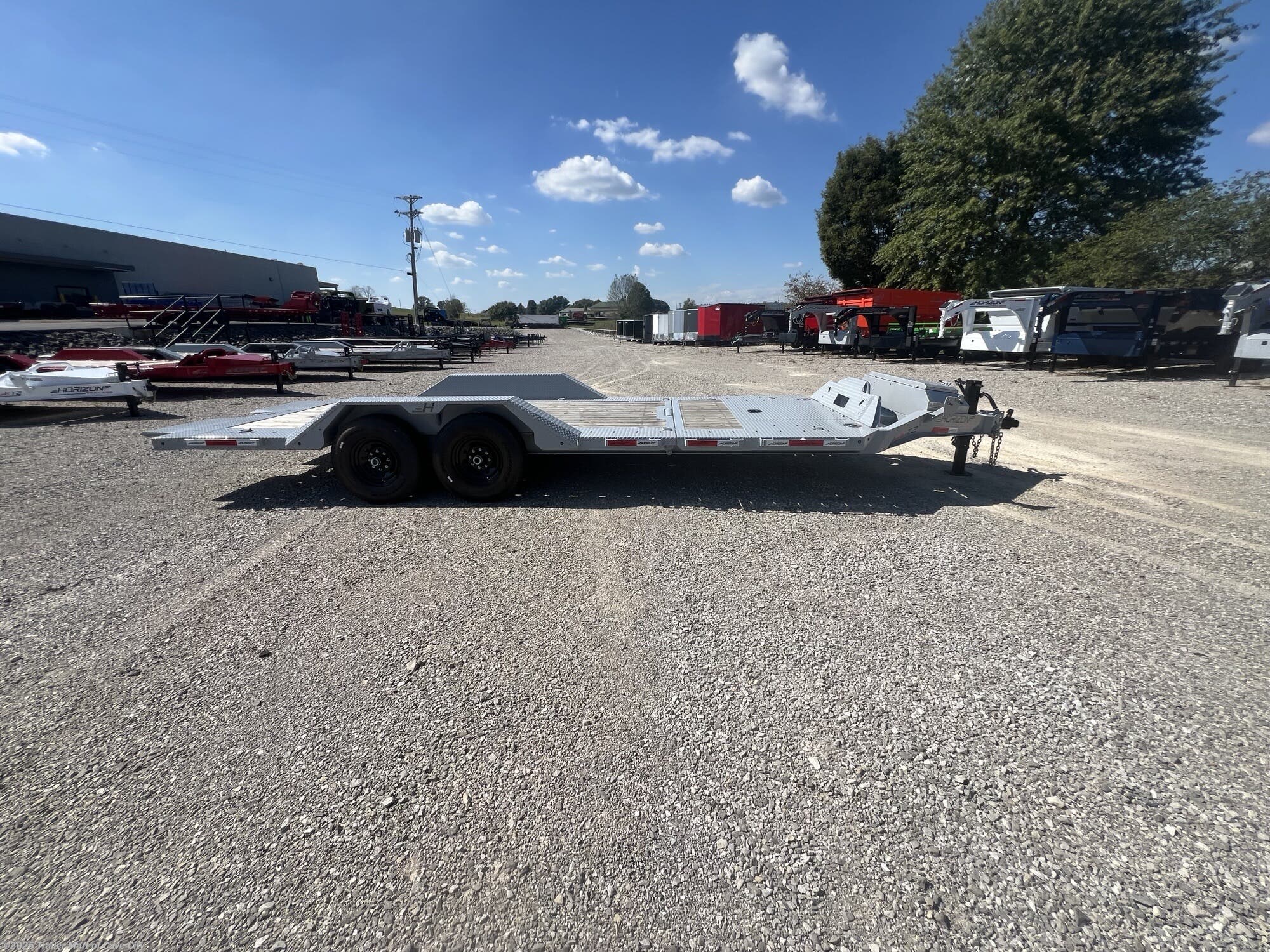 2025 Horizon Trailers ETZ 22' (16'+6') Split Tilt Trailer