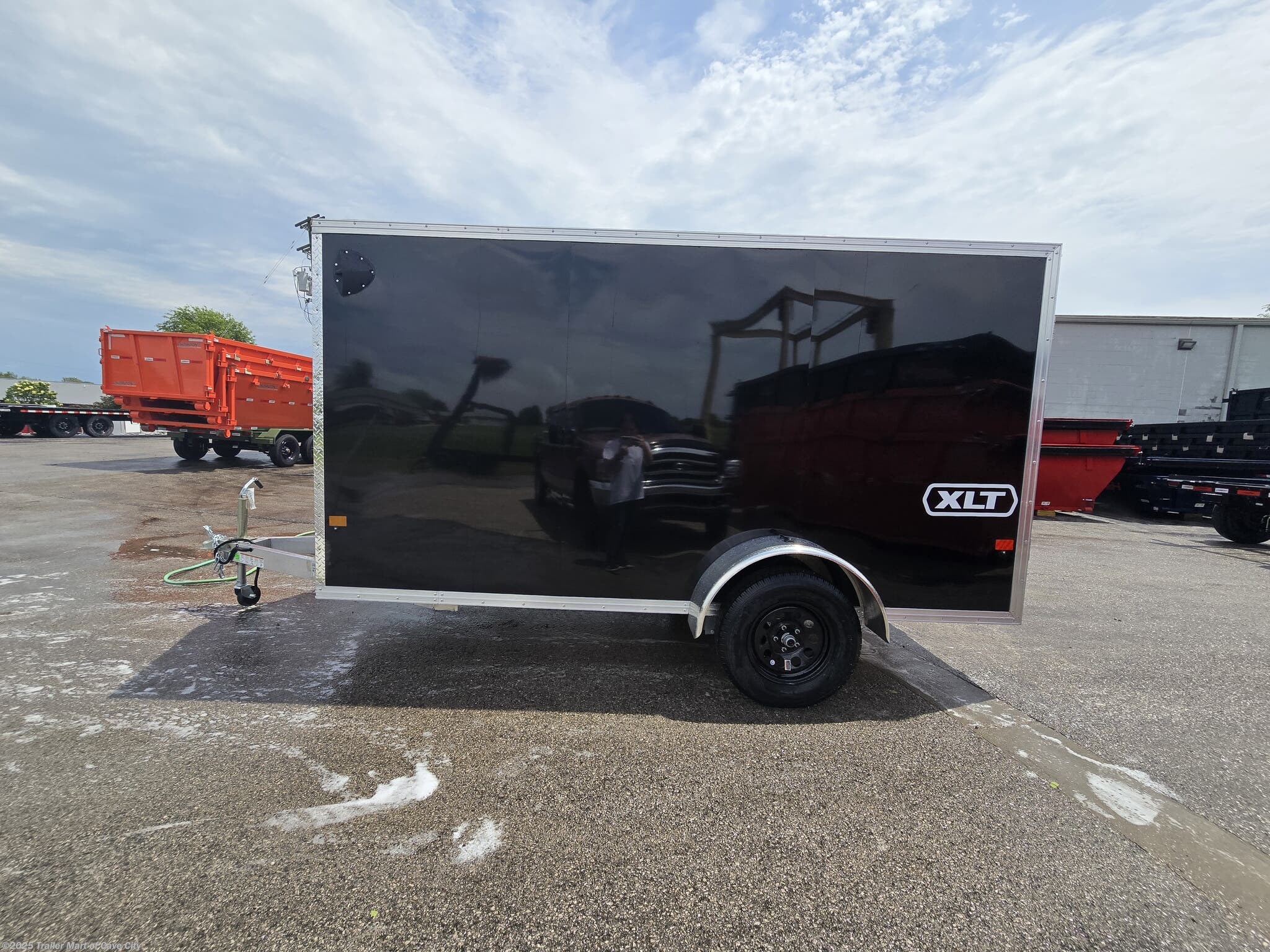 2025 EZ-Hauler 6'x12'SA Aluminum Enclosed Cargo Trailer