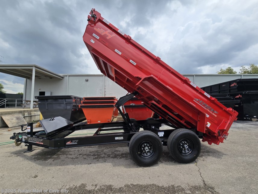 New 2025 Horizon Trailers LZ7 7&apos;x14&apos; 7k Dump Trailer available in Cave City, Kentucky