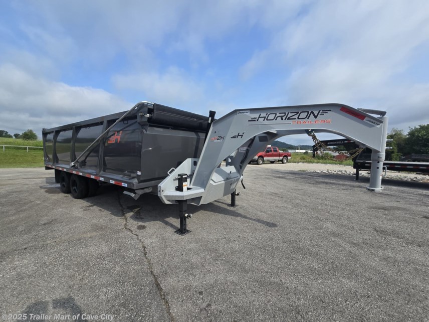 New 2025 Horizon Trailers HZH 8&apos;x20&apos; Gooseneck 10k Dump Trailer available in Cave City, Kentucky