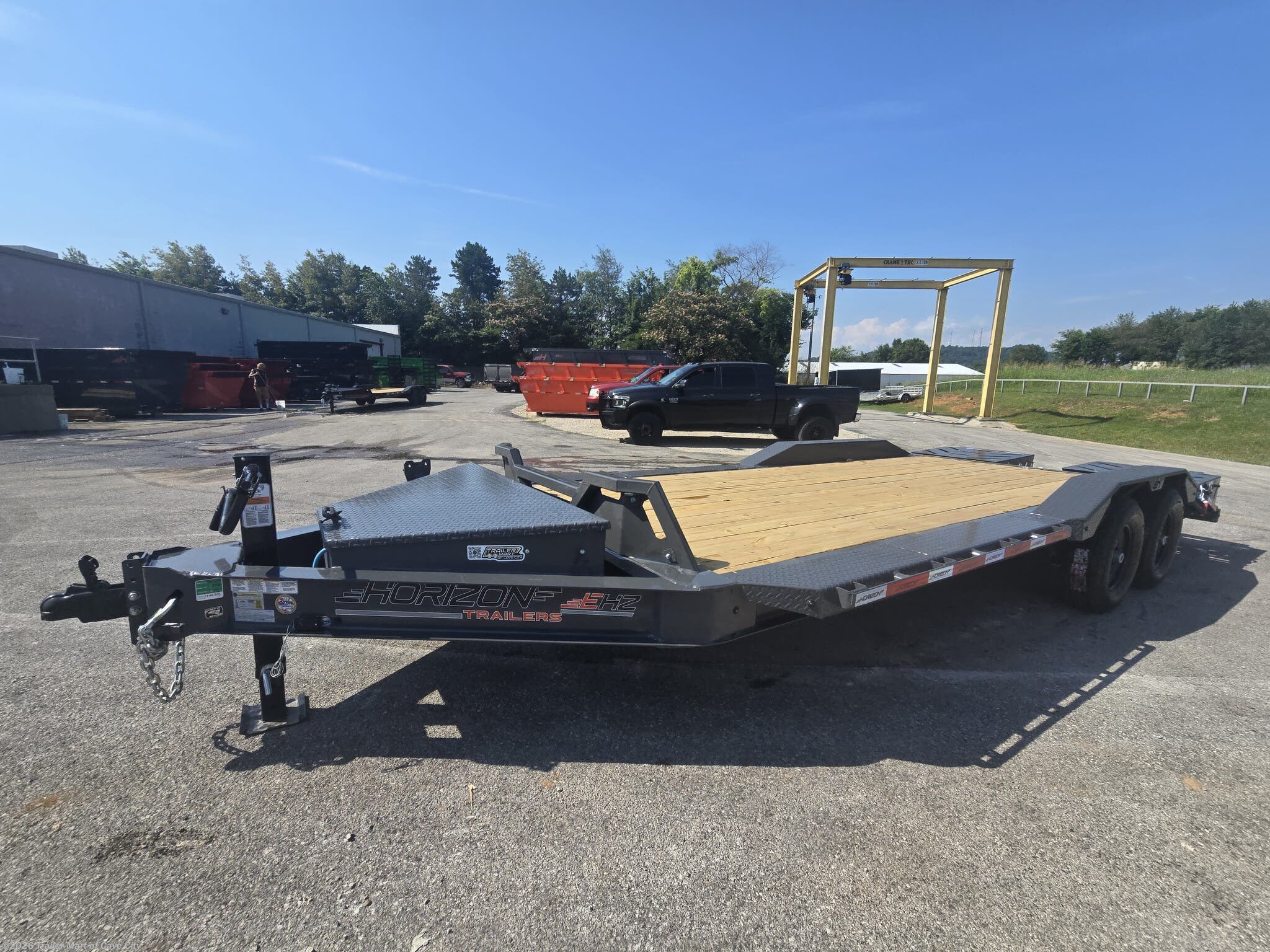 New 2025 Horizon Trailers EHZ 20' Equipment Trailer available in Cave City, Kentucky