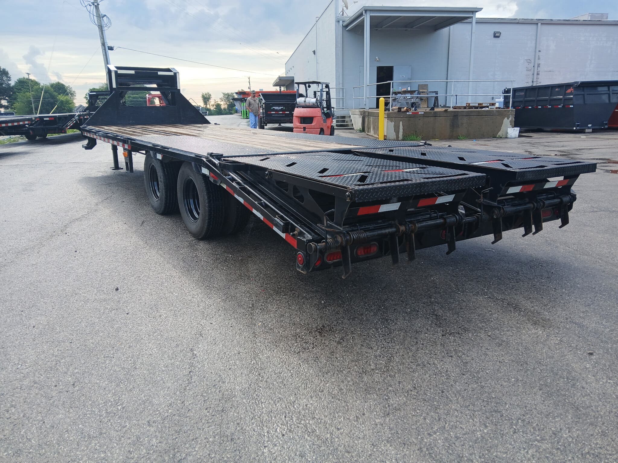 2023 22GN (20'+5') Deckover Trailer by IronBull from Trailer Mart of Cave City in Cave City, Kentucky