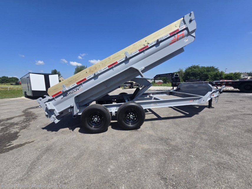 New 2025 Horizon Trailers EZ7 7&apos;x14&apos; 7k Dump Trailer available in Cave City, Kentucky
