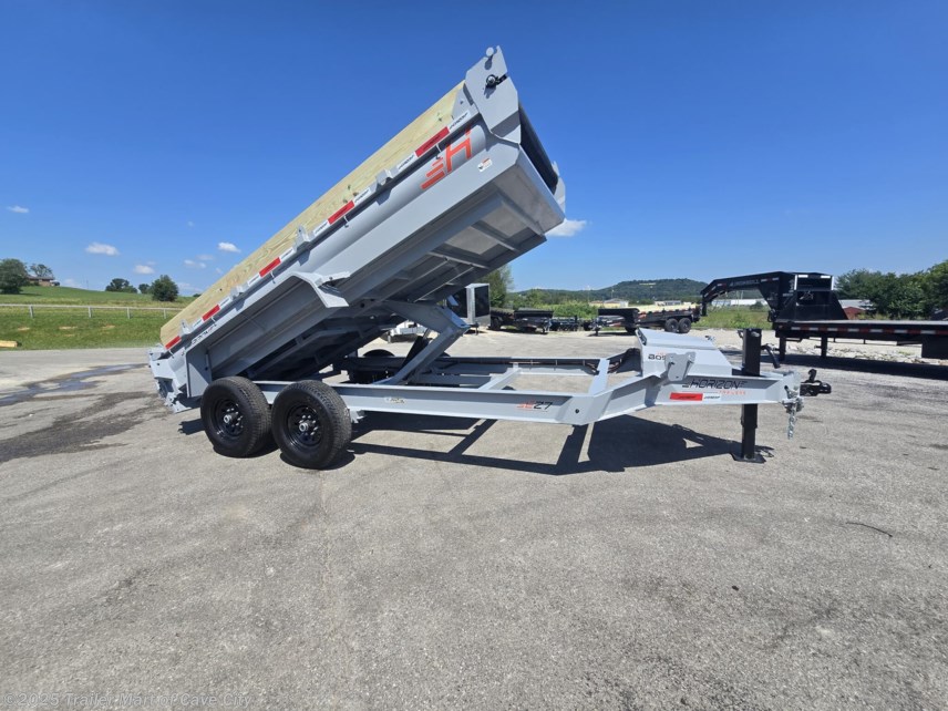 New 2025 Horizon Trailers EZ7 7&apos;x14&apos; 7k Dump Trailer available in Cave City, Kentucky