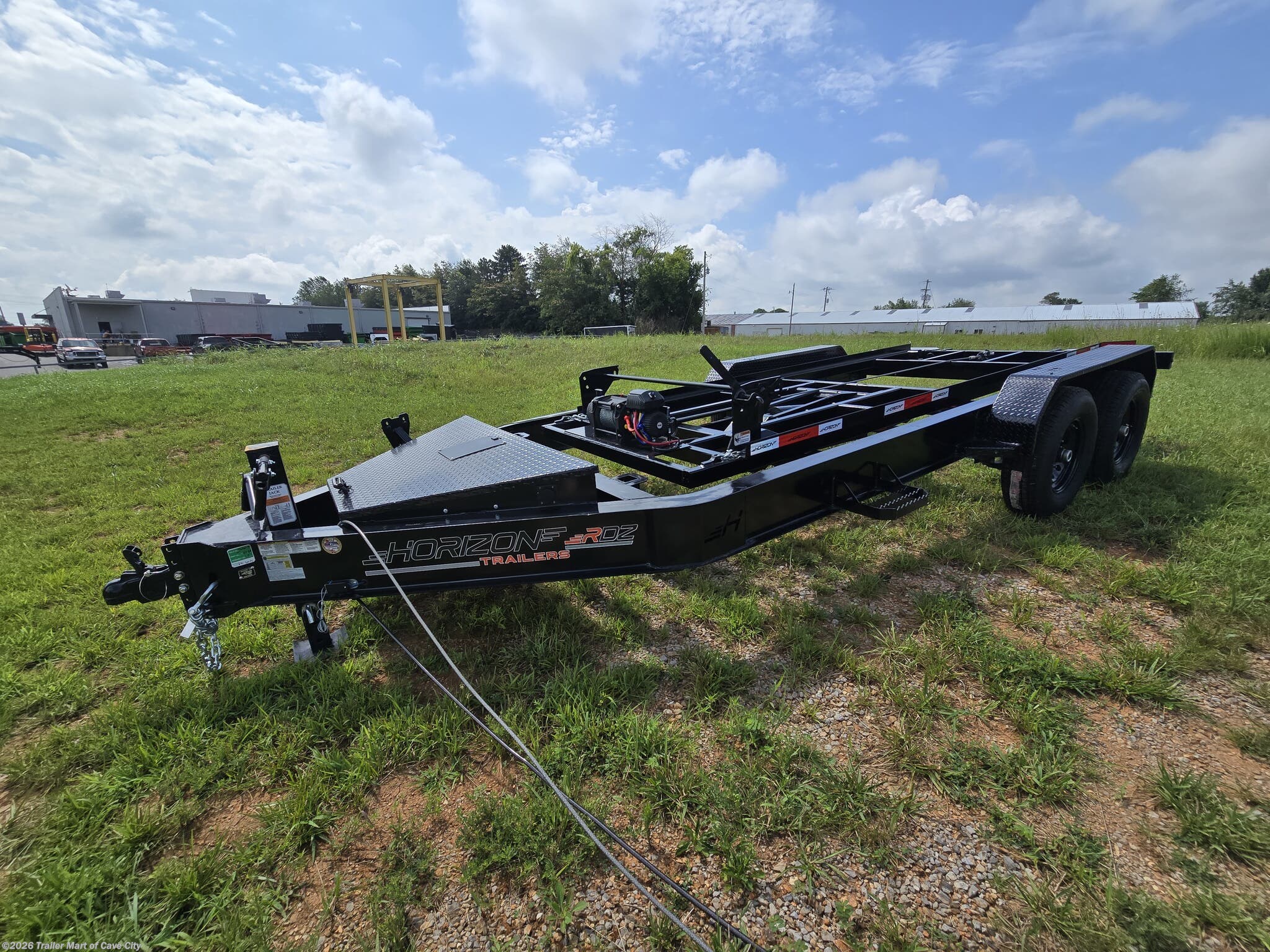 New 2025 Horizon Trailers RDZ 14' Bumper Pull Roll-Off Trailer available in Cave City, Kentucky