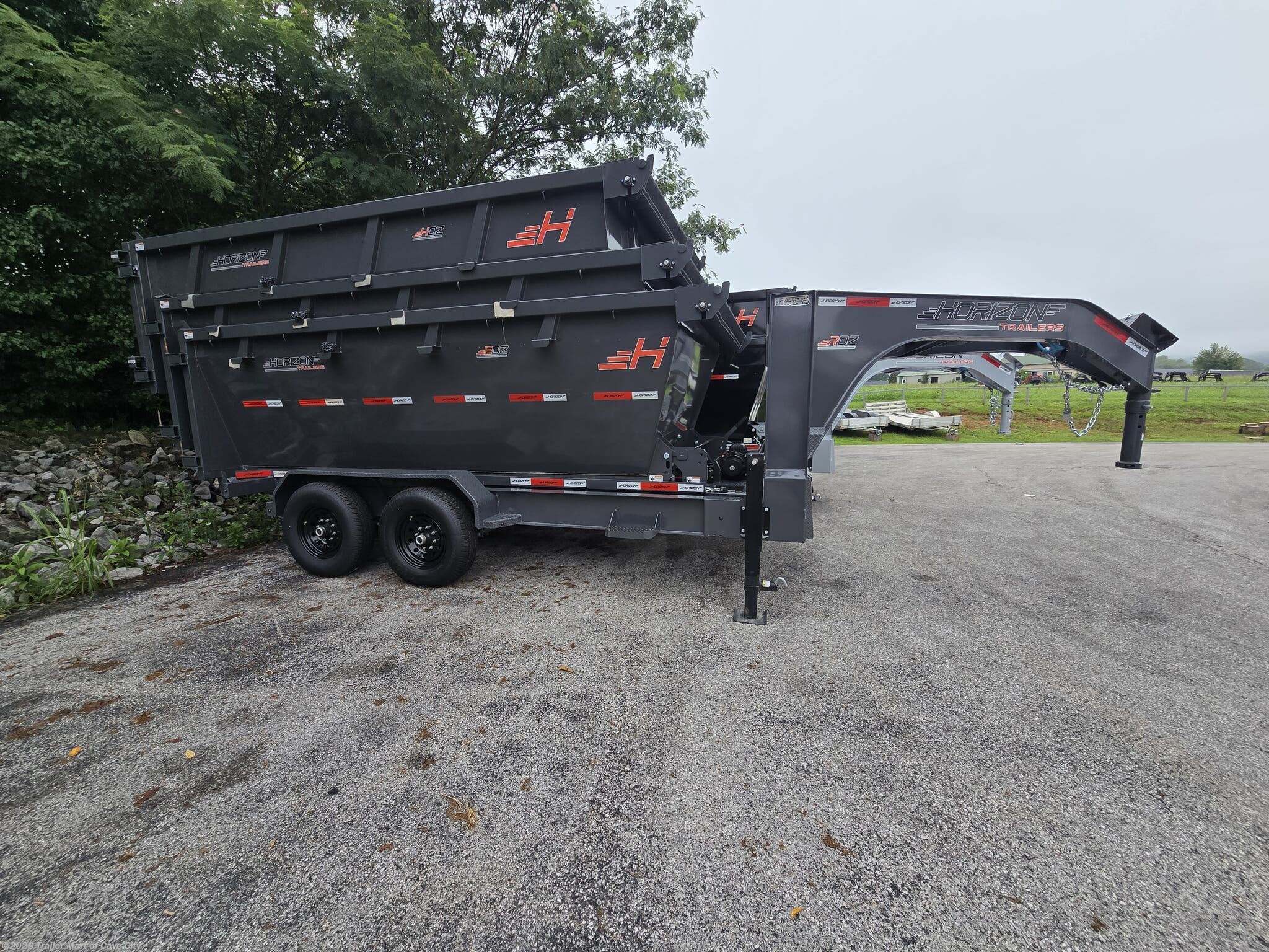 New 2025 Horizon Trailers RDZ 14' Gooseneck Roll-Off Trailer available in Cave City, Kentucky