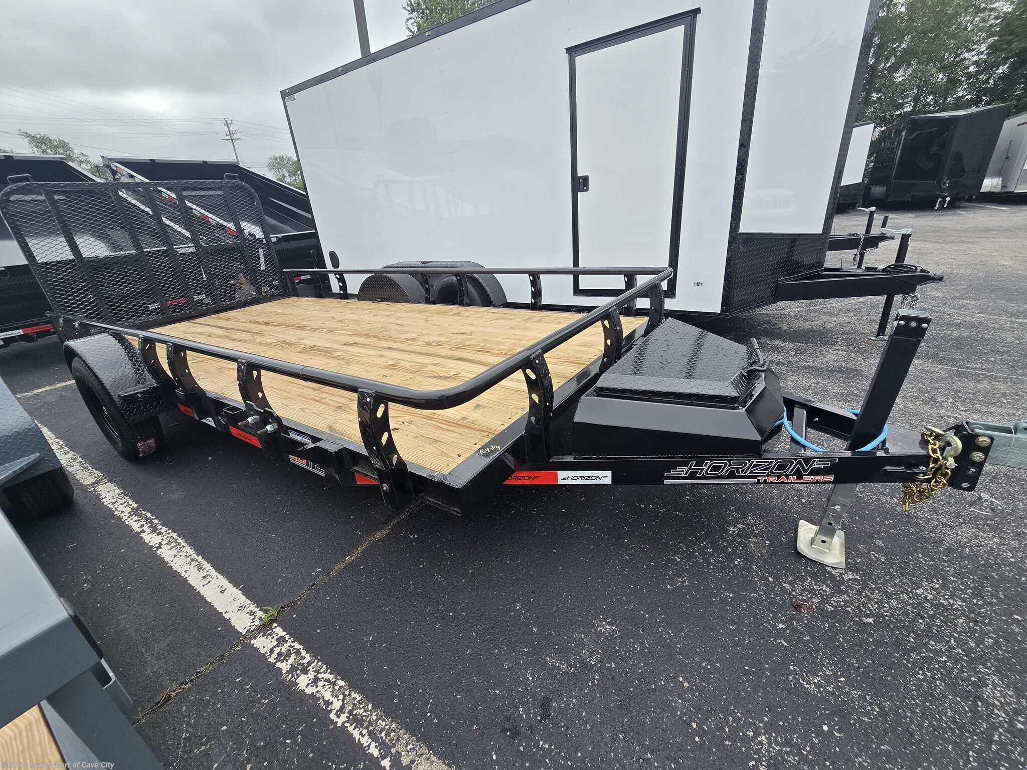 2025 UTZ 77"x14' 3.5K Utility Trailer by Horizon Trailers from Trailer Mart of Cave City in Cave City, Kentucky