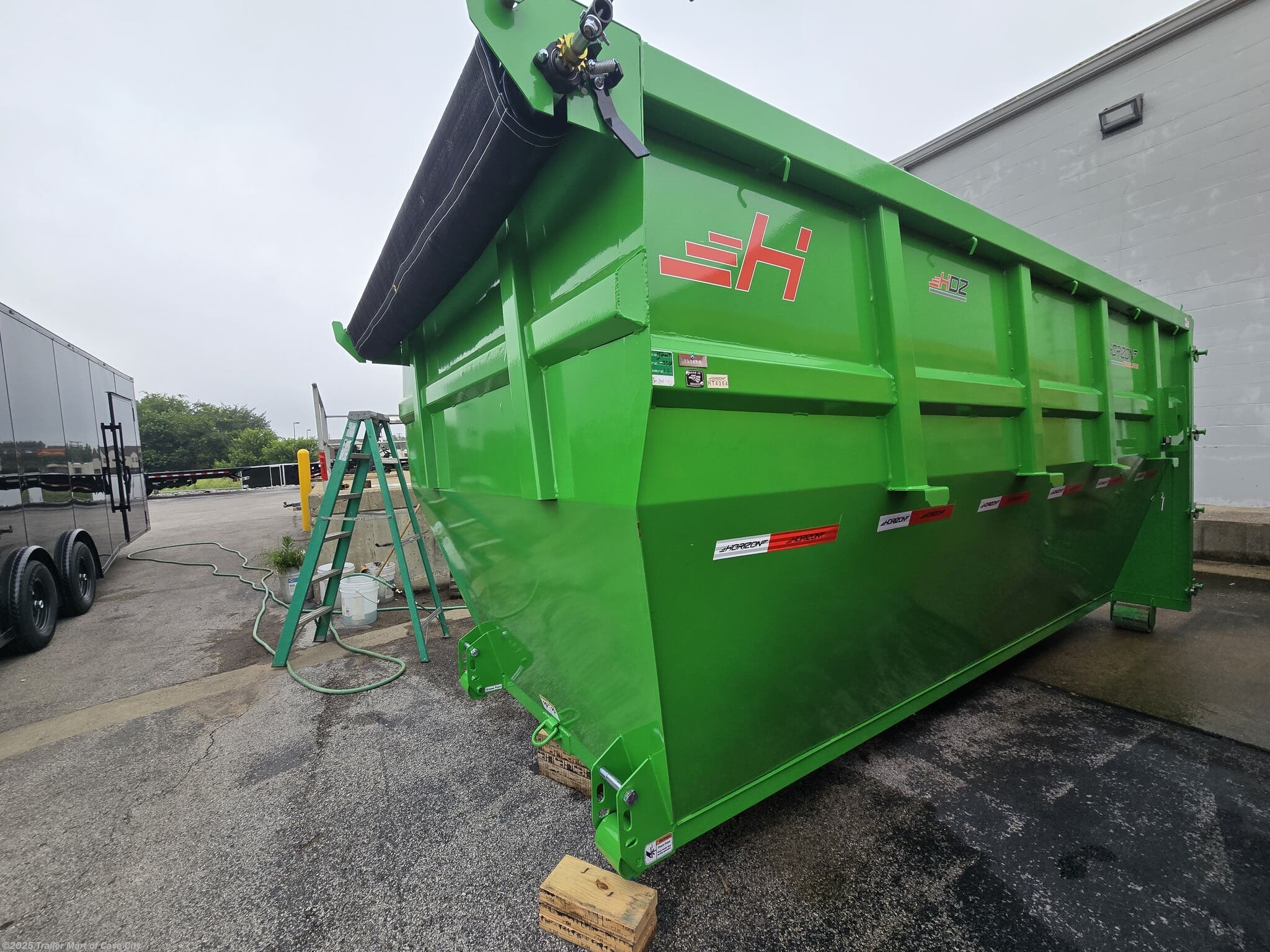 2025 Horizon Trailers HDZ 14&apos;x60&quot;x6&apos; Roll-Off Dumpster - New Roll-Off Trailer for sale by Trailer Mart of Cave City in Cave City, Kentucky