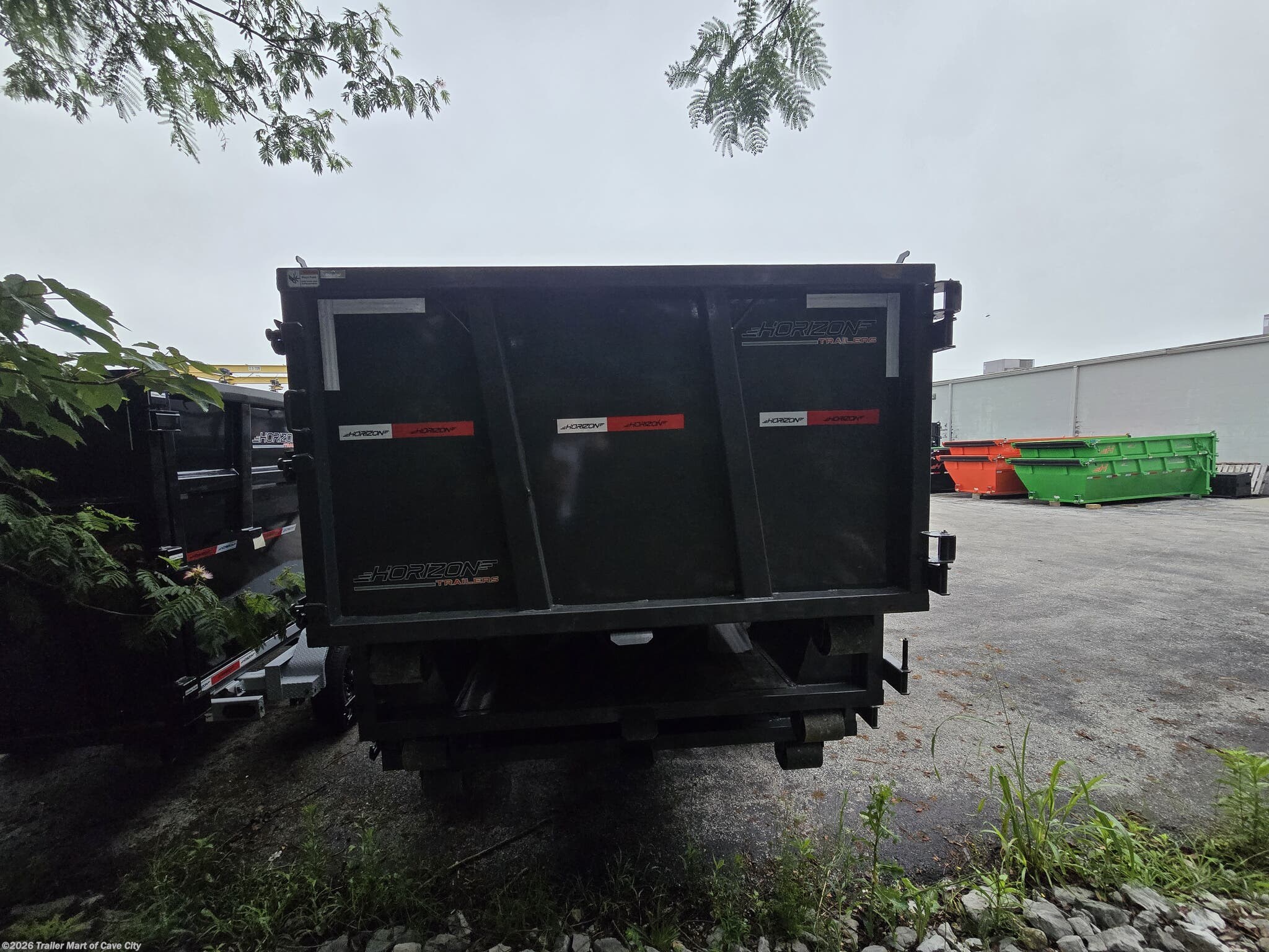 2025 Horizon Trailers EDZ 14'x60"x4' Roll-Off Dumpster - New Roll-Off Trailer for sale by Trailer Mart of Cave City in Cave City, Kentucky