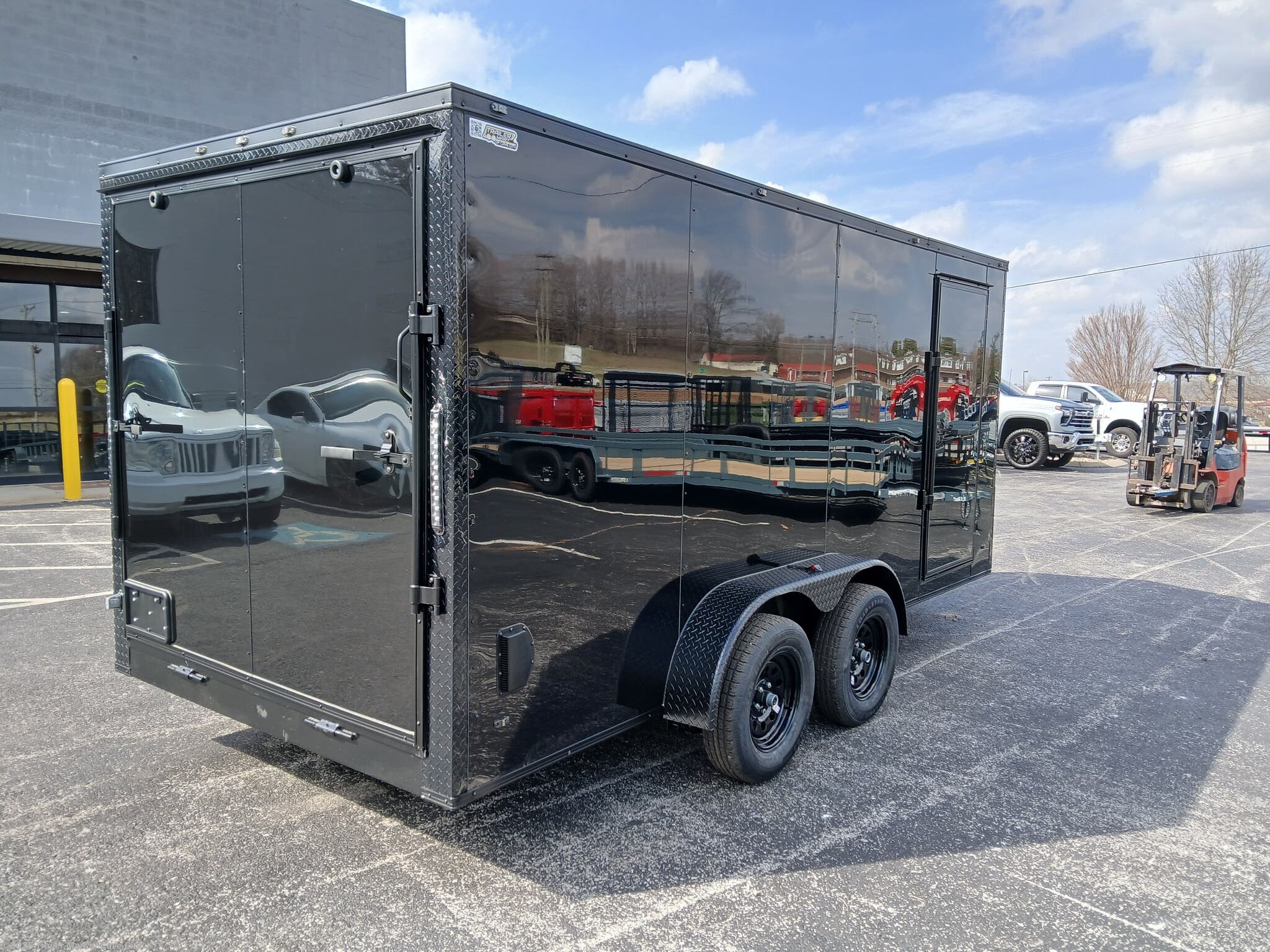 2025 7&apos;x16&apos;TA2 (Blackout Package) Enclosed Trailer by Steel Pines Cargo from Trailer Mart of Cave City in Cave City, Kentucky
