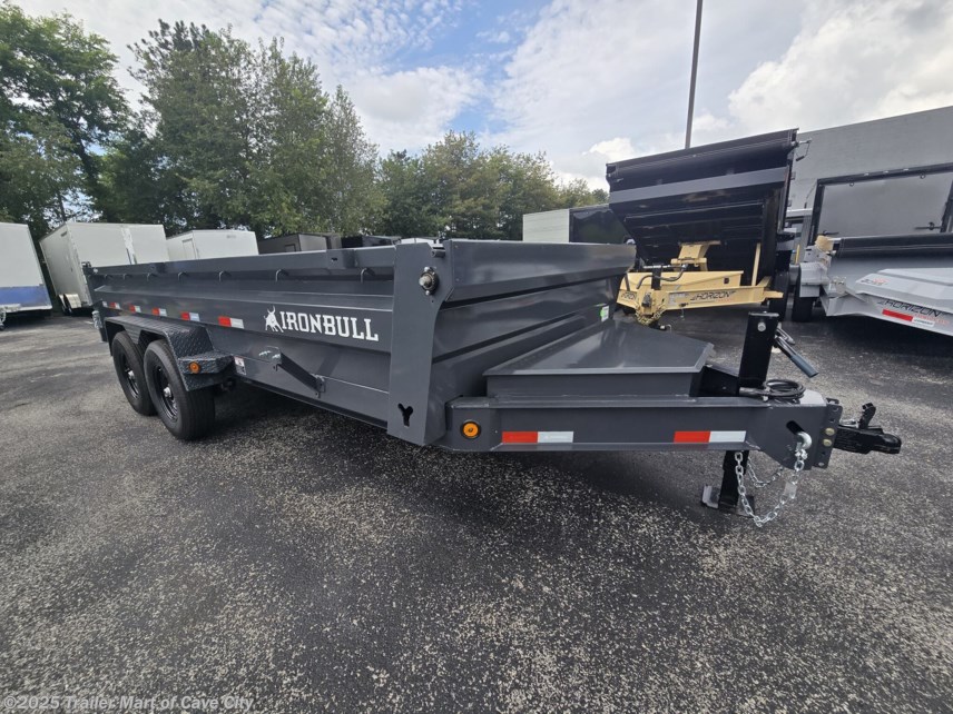 New 2026 IronBull DWB8316072 7&apos;x16&apos; Dump Trailer available in Cave City, Kentucky
