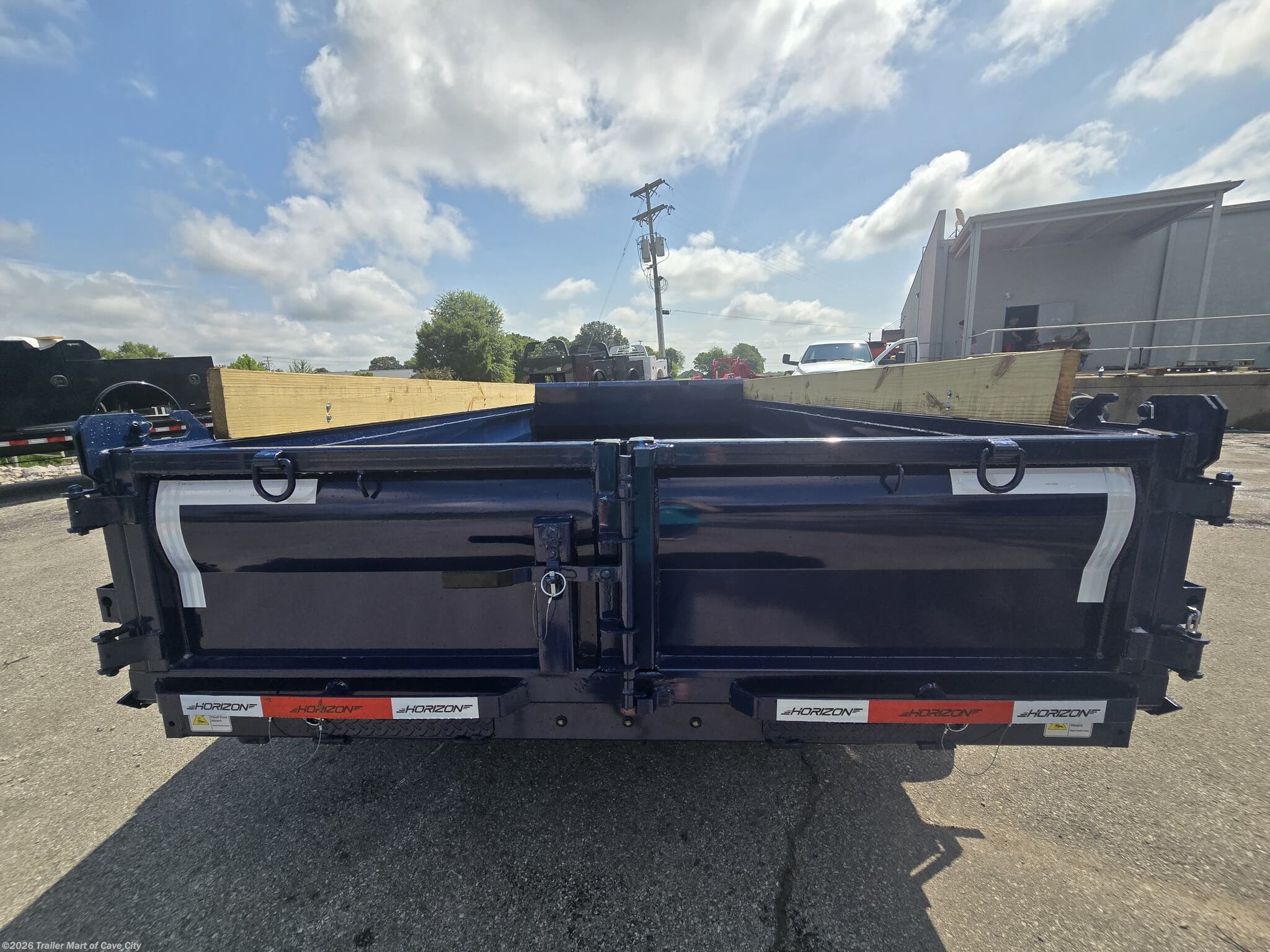 2026 Horizon Trailers EZ7 7'x14' 7k Dump Trailer - New Dump Trailer for sale by Trailer Mart of Cave City in Cave City, Kentucky