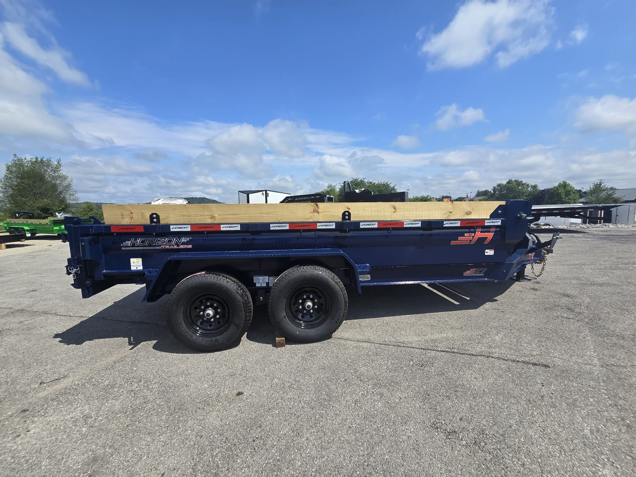 2026 EZ7 7'x14' 7k Dump Trailer by Horizon Trailers from Trailer Mart of Cave City in Cave City, Kentucky