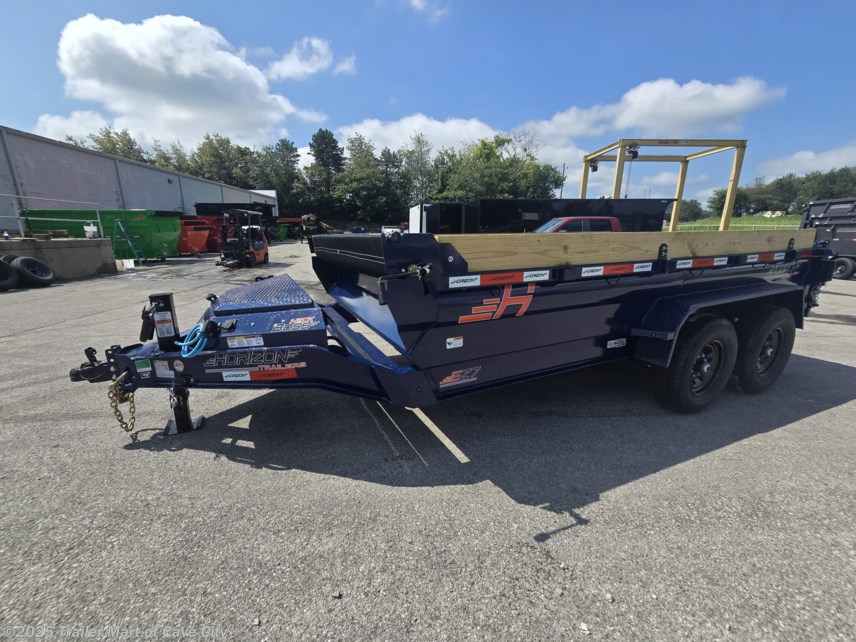 New 2026 Horizon Trailers EZ7 7&apos;x14&apos; 7k Dump Trailer available in Cave City, Kentucky