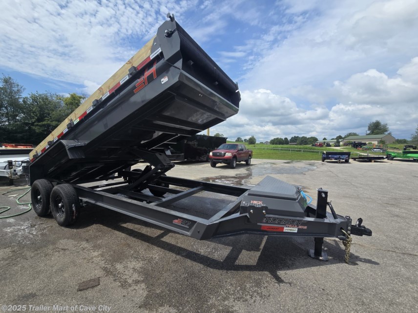 New 2026 Horizon Trailers EZ7 7&apos;x16&apos; 7k Dump Trailer available in Cave City, Kentucky