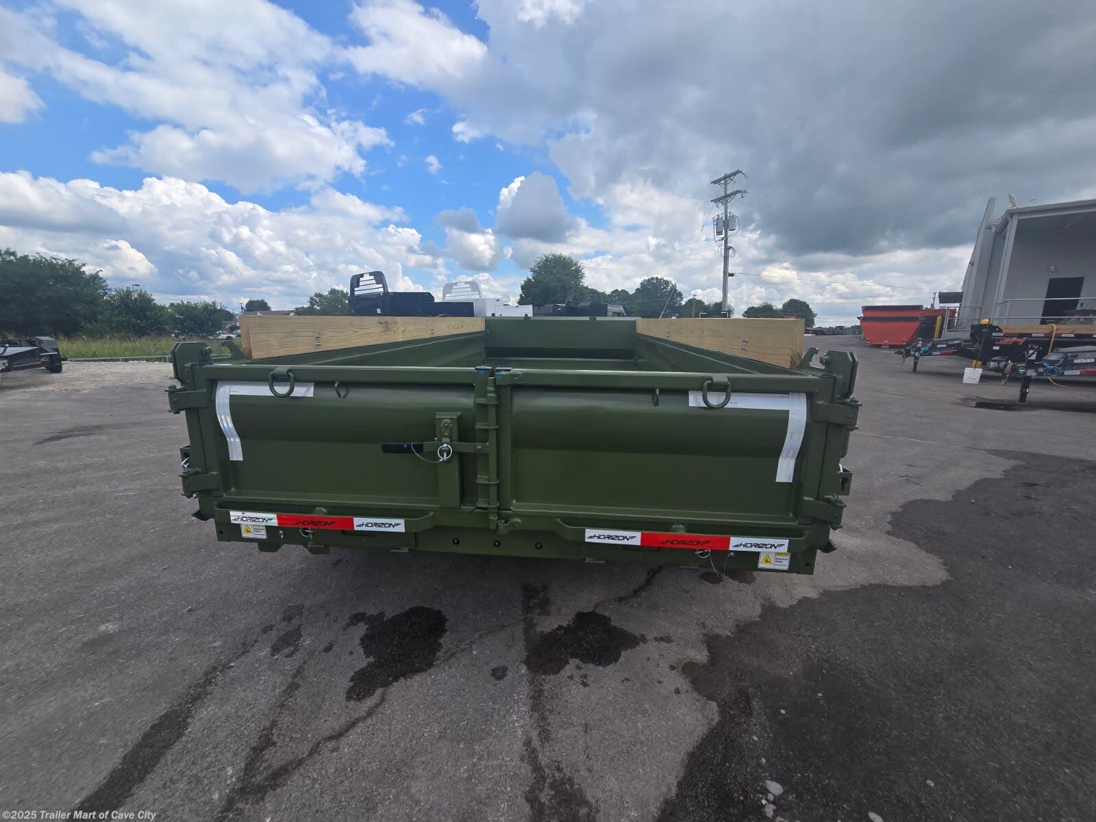 2026 Horizon Trailers EZ7 7&apos;x16&apos; 7k Dump Trailer - New Dump Trailer for sale by Trailer Mart of Cave City in Cave City, Kentucky