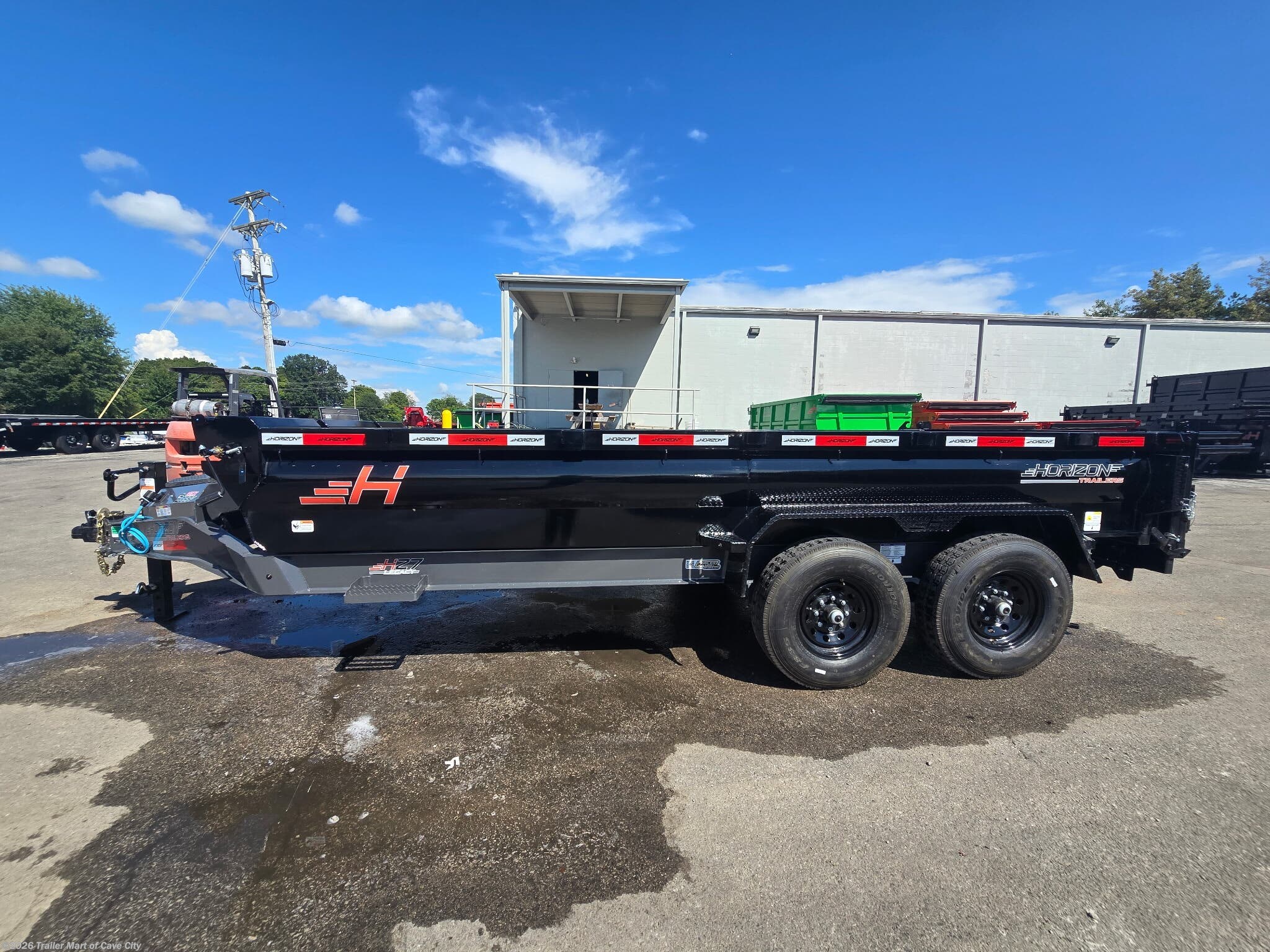 New 2026 Horizon Trailers HZ7 7'x16' 7k Dump Trailer available in Cave City, Kentucky
