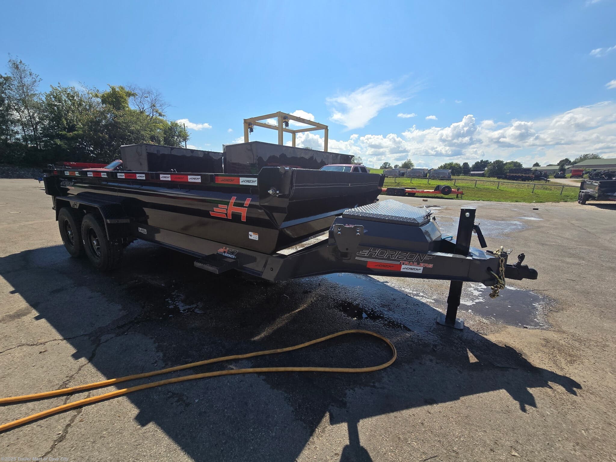 2026 Horizon Trailers HZ7 7'x16' 7k Dump Trailer