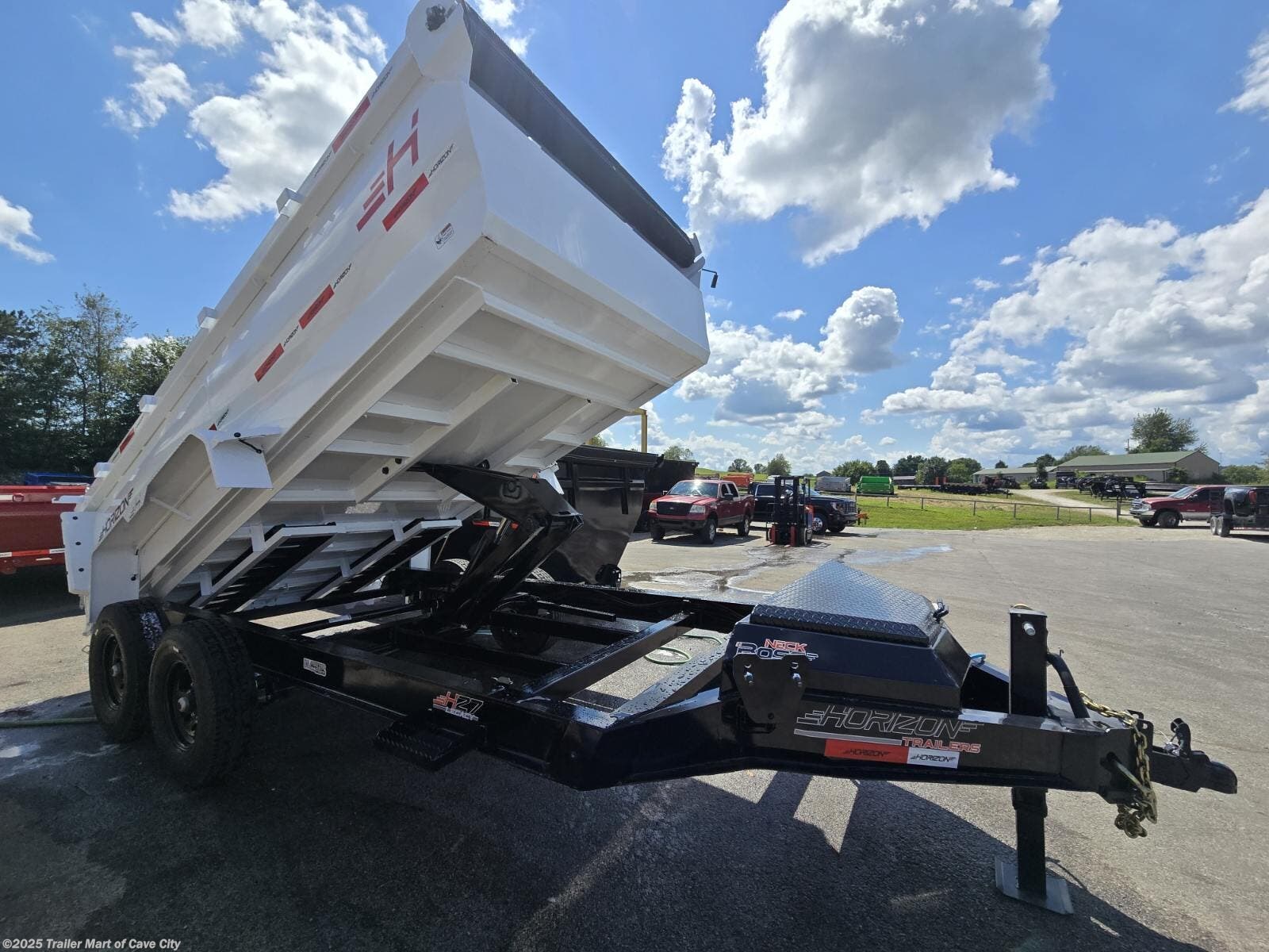 2026 Horizon Trailers HZ7 7'x14' 7k Dump Trailer