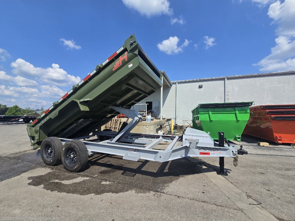 2026 Horizon Trailers HZ7 7'x14' 7k Dump Trailer