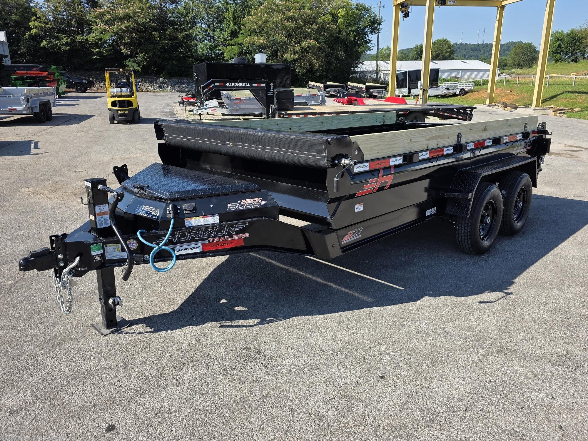 New 2026 Horizon Trailers EZ7 7'x14' 7k Dump Trailer available in Cave City, Kentucky