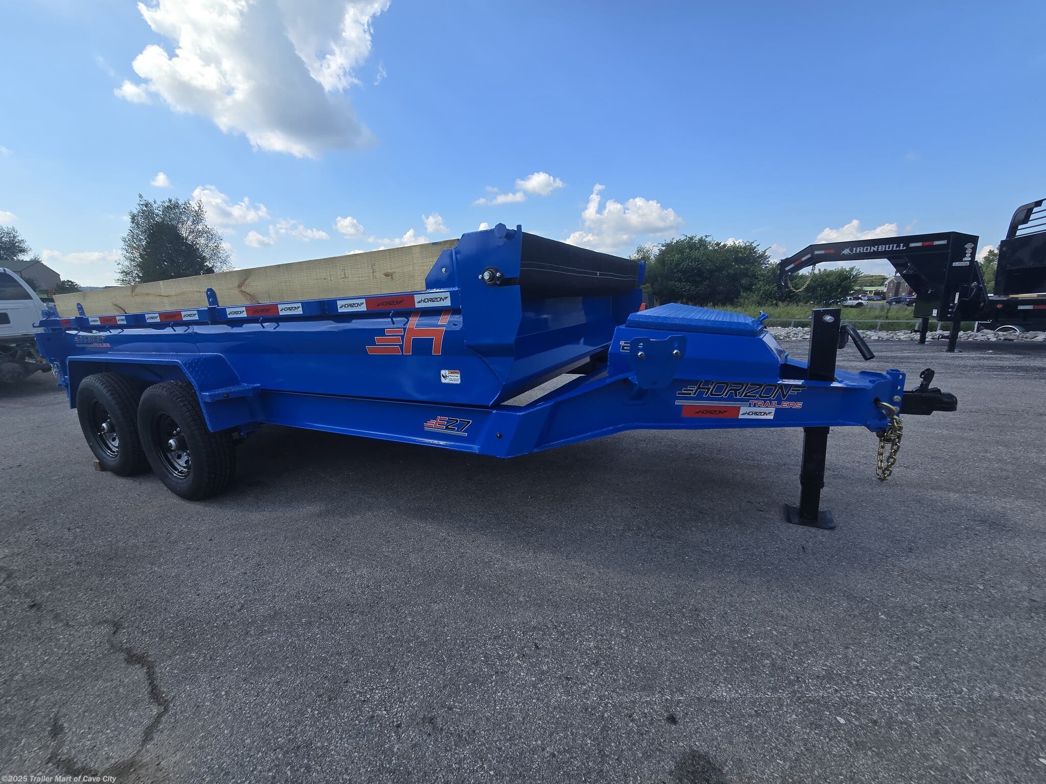 New 2026 Horizon Trailers EZ7 7&apos;x14&apos; 7k Dump Trailer available in Cave City, Kentucky