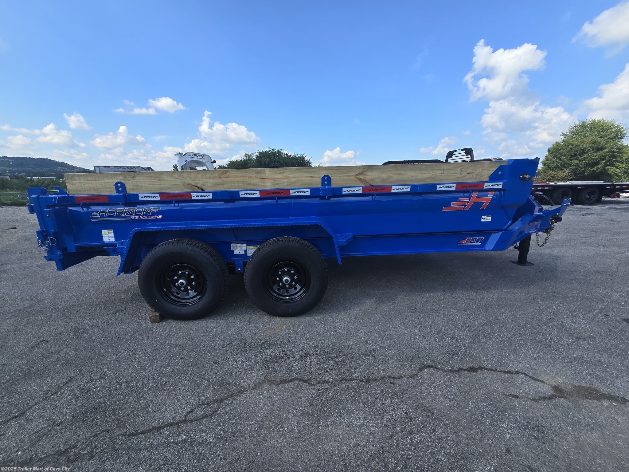 2026 EZ7 7&apos;x14&apos; 7k Dump Trailer by Horizon Trailers from Trailer Mart of Cave City in Cave City, Kentucky