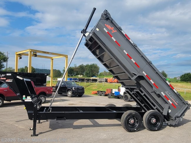 2026 Horizon Trailers HZX 16'GN 10K Telescopic Dump Trailer