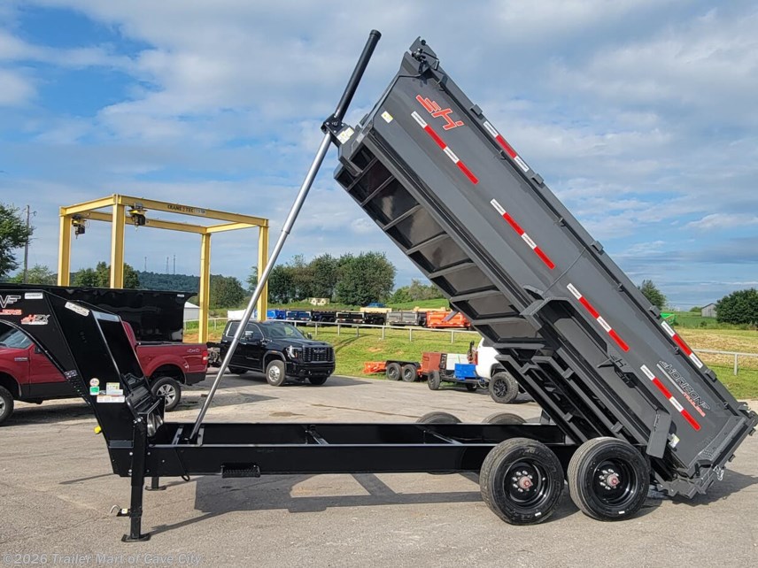 New 2026 Horizon Trailers HZX 16'GN 10K Telescopic Dump Trailer available in Cave City, Kentucky