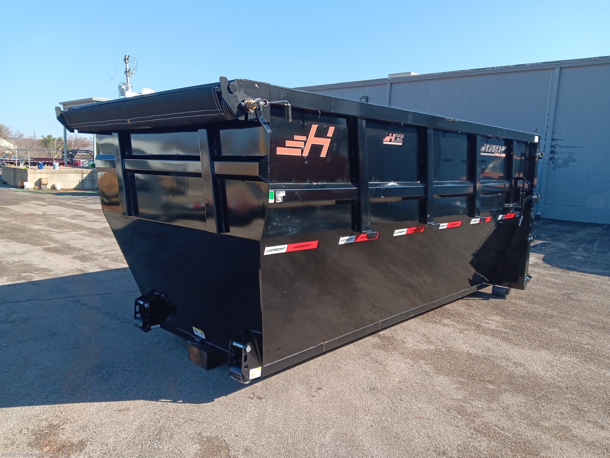 2026 Horizon Trailers HDZ 14'x60"x6' Roll-Off Dumpster