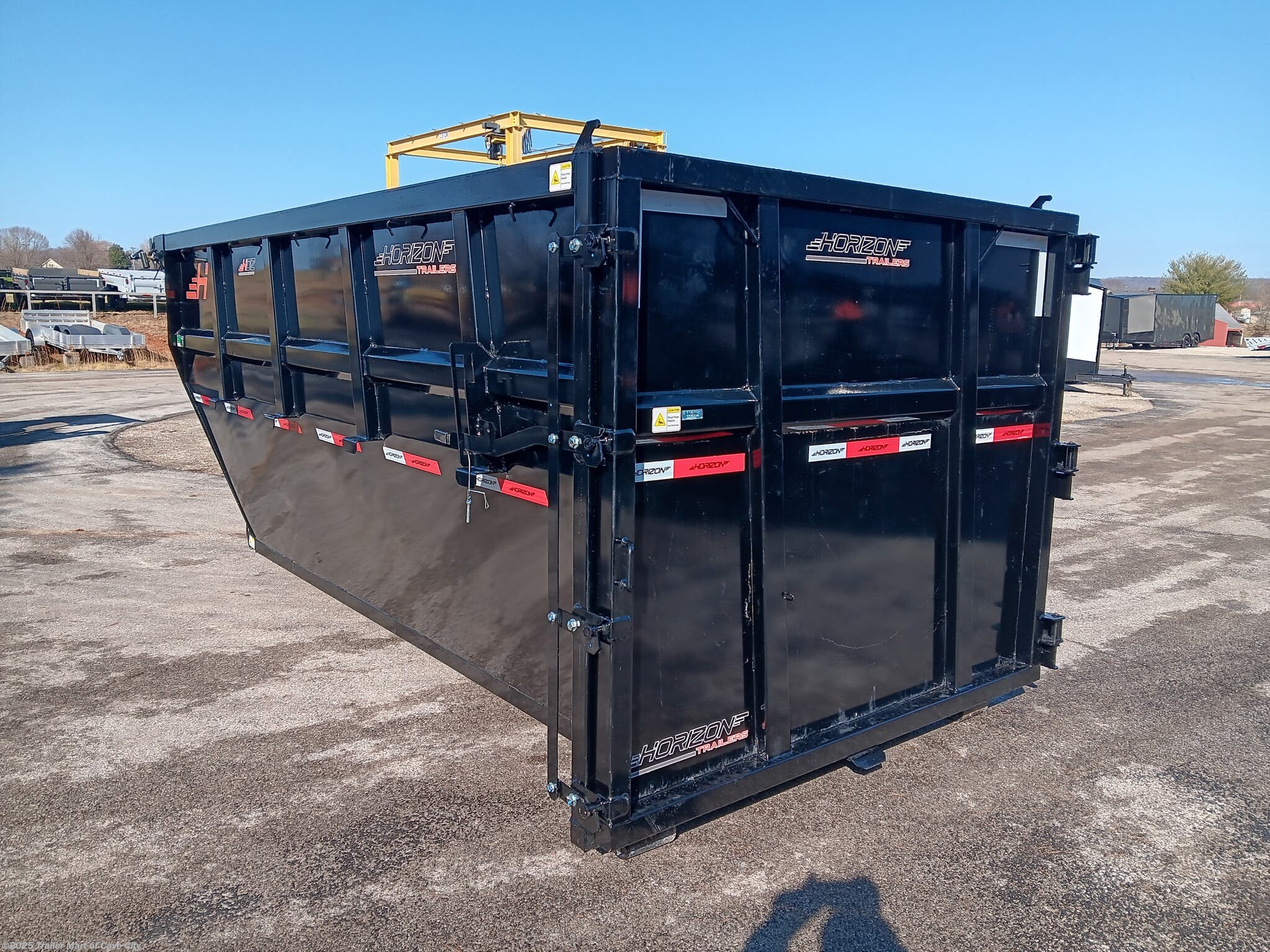 2026 Horizon Trailers HDZ 14'x60"x6' Roll-Off Dumpster