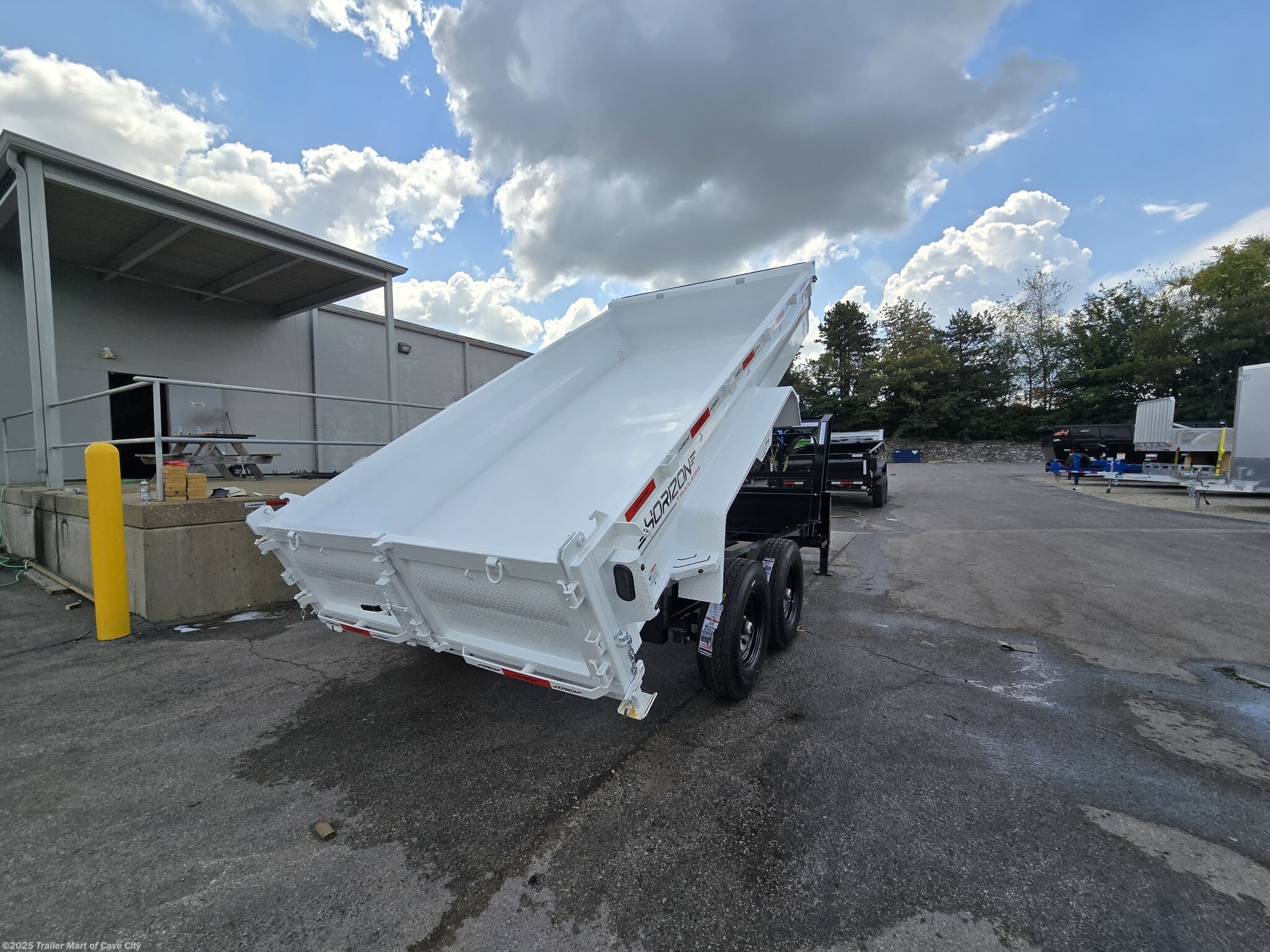 2026 Horizon Trailers HZ7 7&apos;x14&apos; 7k Gooseneck Dump Trailer - New Dump Trailer for sale by Trailer Mart of Cave City in Cave City, Kentucky