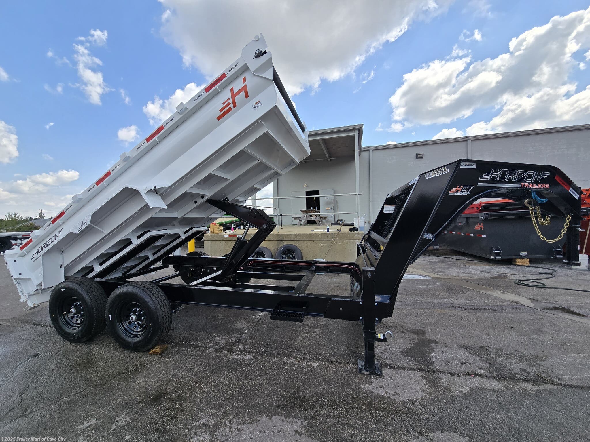 New 2026 Horizon Trailers HZ7 7&apos;x14&apos; 7k Gooseneck Dump Trailer available in Cave City, Kentucky