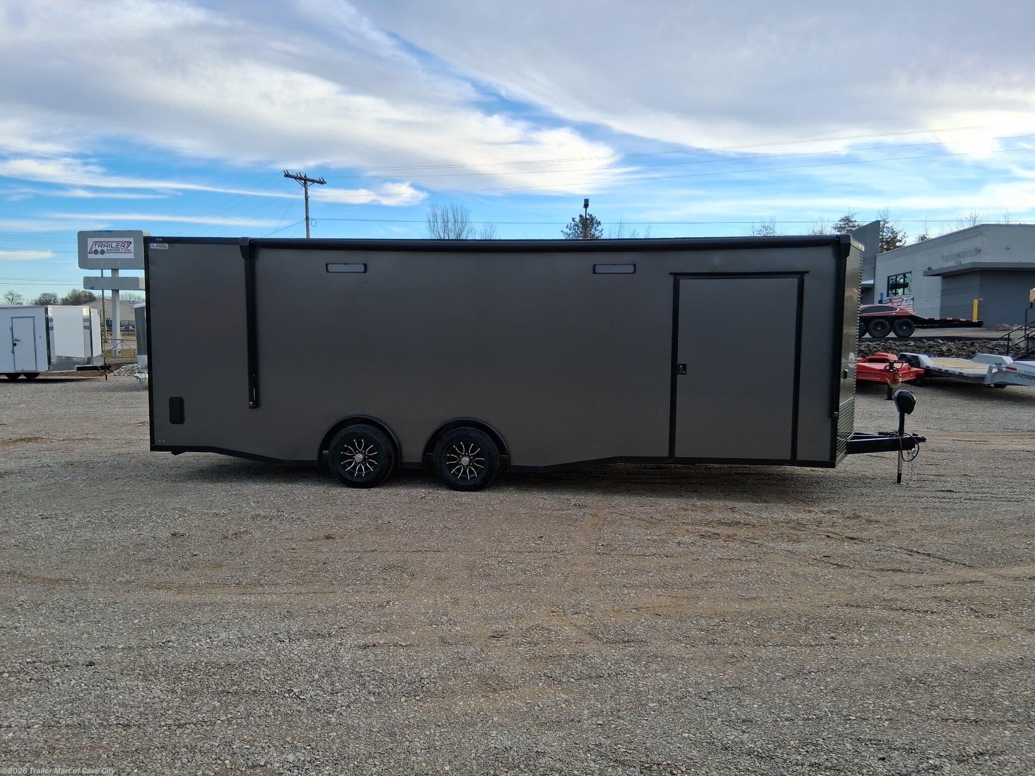 2026 8.5'x24'TA3 (Blackout Package) Enclosed Car Hauler by Steel Pines Cargo from Trailer Mart of Cave City in Cave City, Kentucky