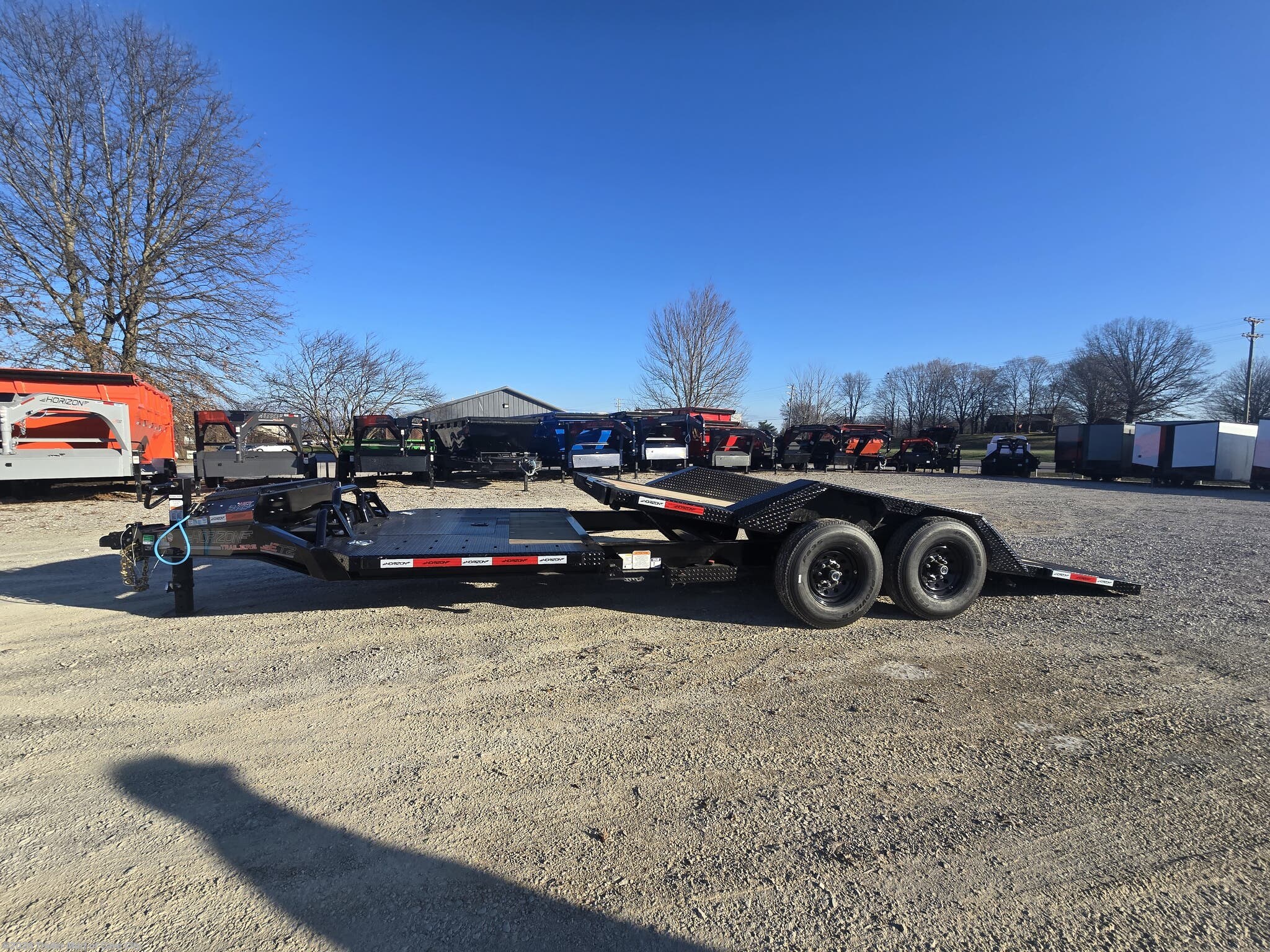2026 Horizon Trailers ETZ 22' (16'+6') Split Tilt Trailer