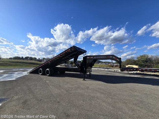 2026 IronBull TDG 26' x 102" Deckover Gooseneck Trailer