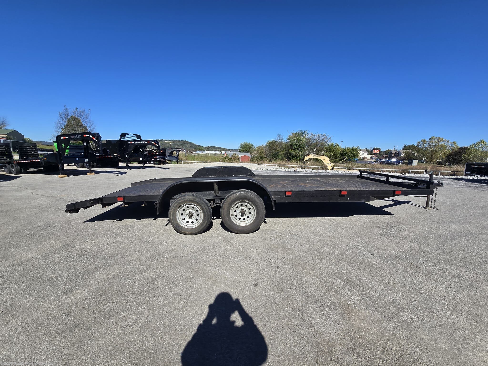 2018 P&T Trailers 82&quot; x 20&apos; Steel Deck Car Hauler - Used Car Hauler Trailer for sale by Trailer Mart of Cave City in Cave City, Kentucky
