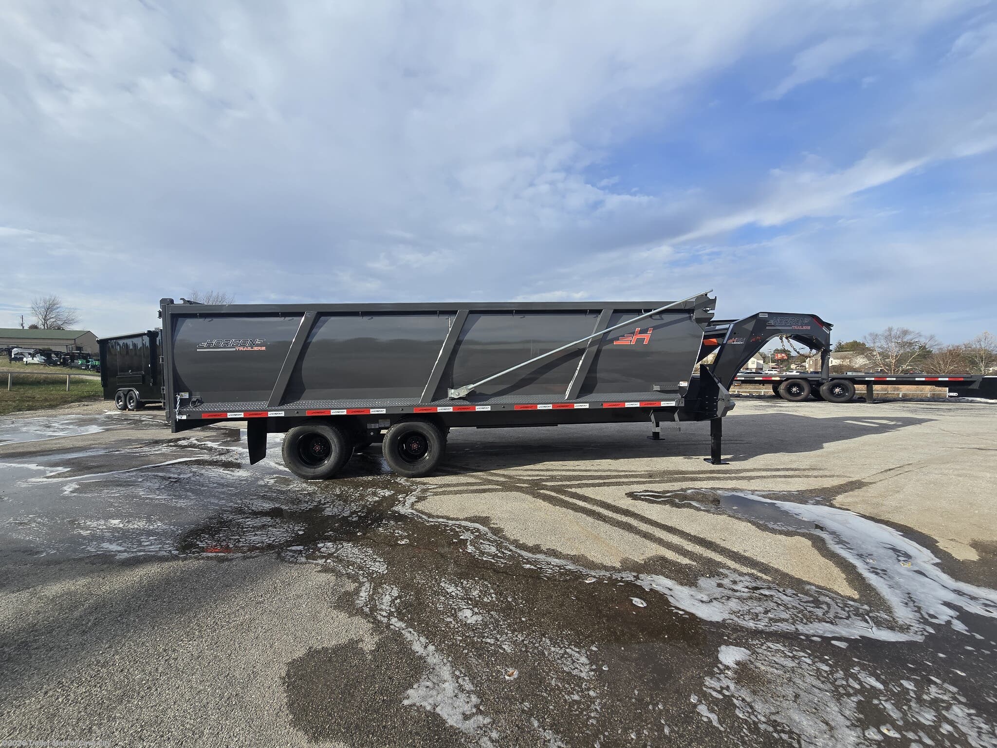 2026 HZH 25K 96" GN Telescopic Dump Trailer by Horizon Trailers from Trailer Mart of Cave City in Cave City, Kentucky