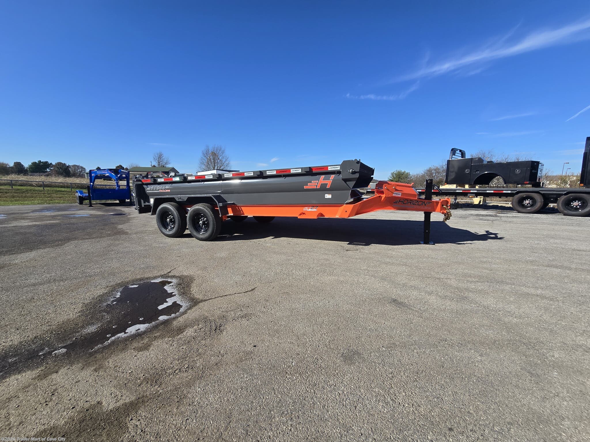 2026 Horizon Trailers HZ7 7'x16' 7k Dump Trailer - New Dump Trailer for sale by Trailer Mart of Cave City in Cave City, Kentucky