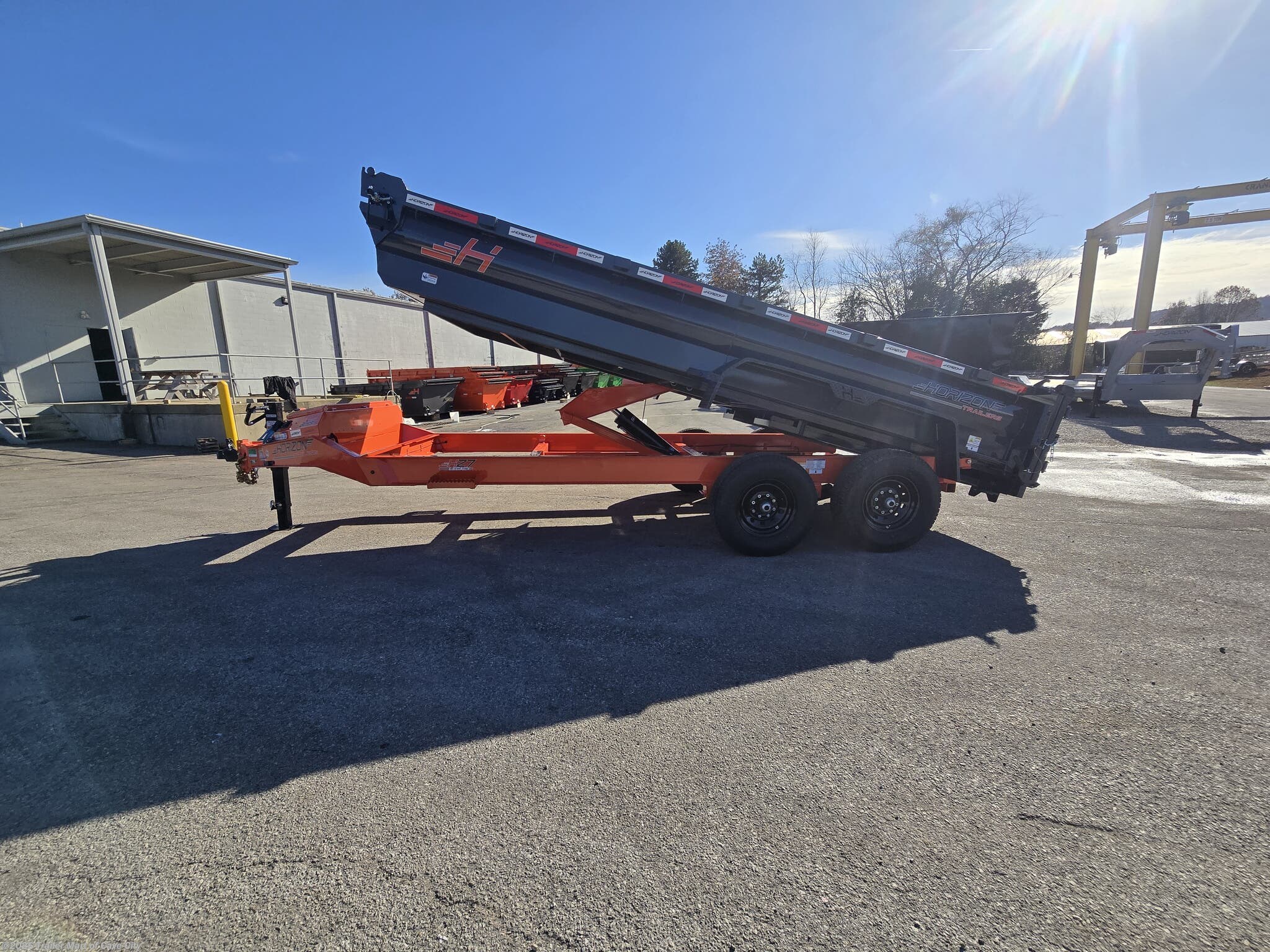 New 2026 Horizon Trailers HZ7 7'x16' 7k Dump Trailer available in Cave City, Kentucky