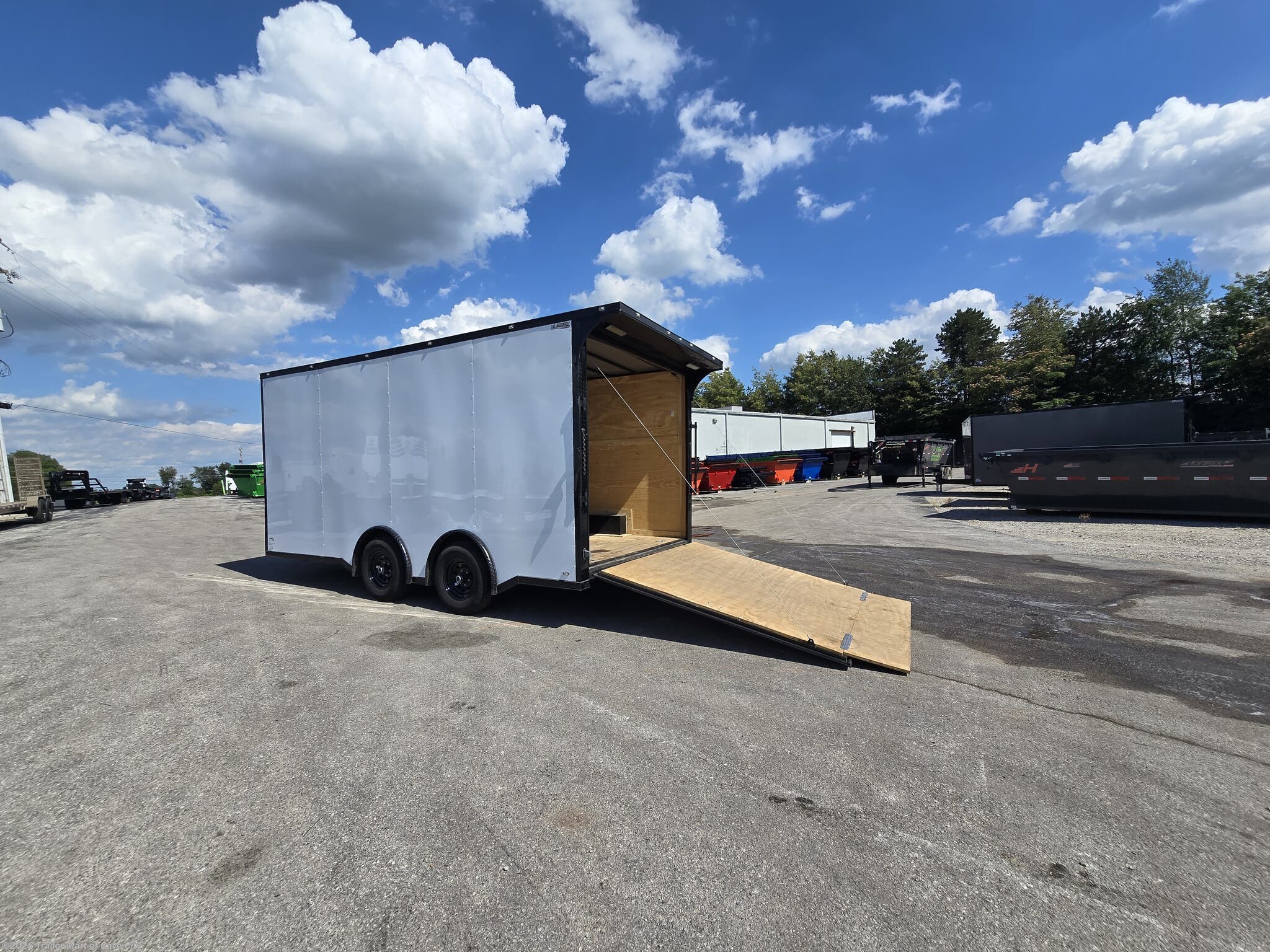 2026 Steel Pines Cargo 8.5'x16'TA3 (Blackout Package) Enclosed Car Hauler