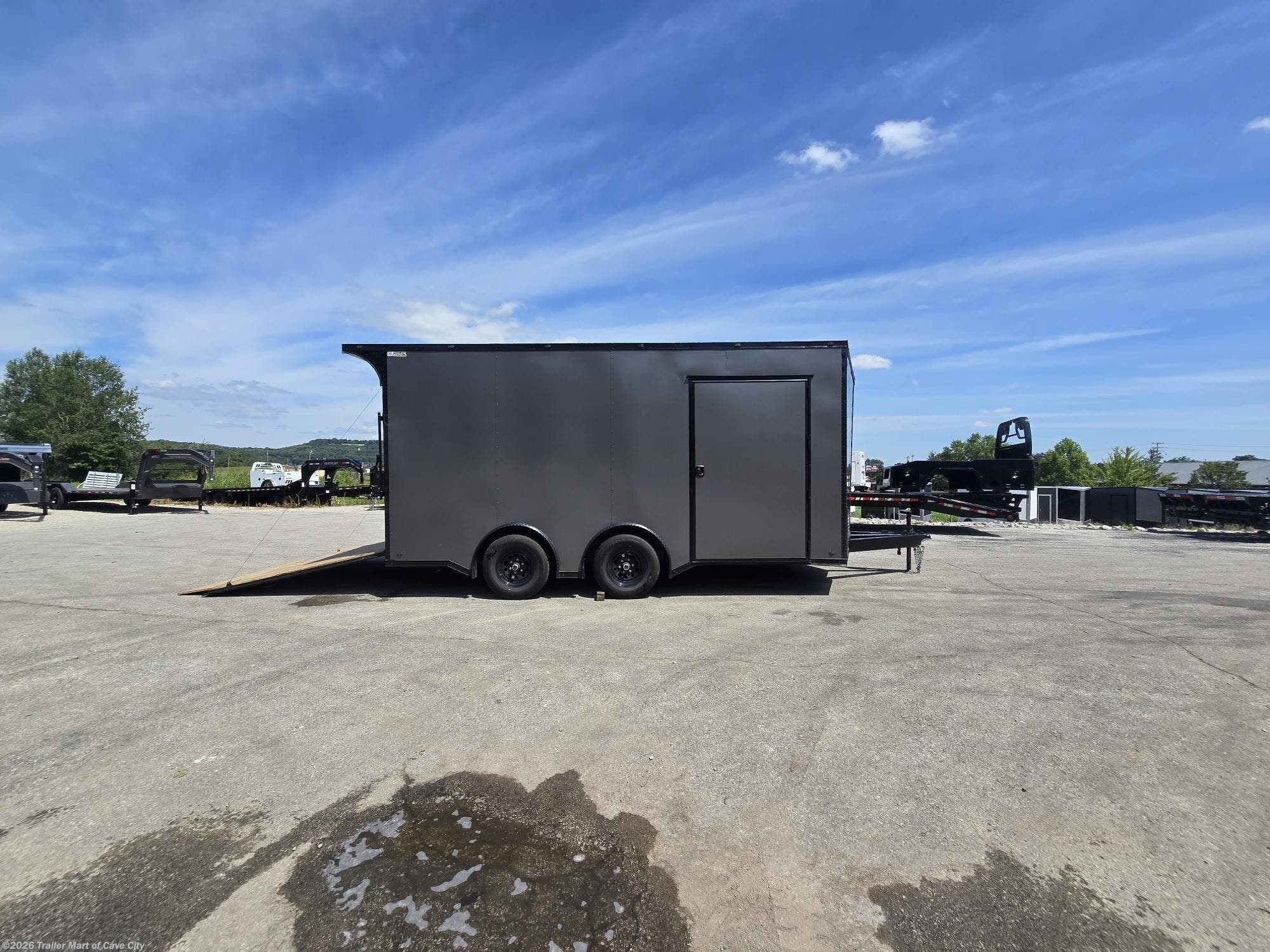 2026 Steel Pines Cargo 8.5'x16'TA3 (Blackout Package) Enclosed Car Hauler