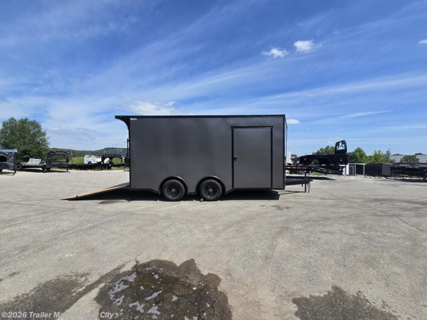 New 2026 Steel Pines Cargo 8.5'x16'TA3 (Blackout Package) Enclosed Car Hauler available in Cave City, Kentucky