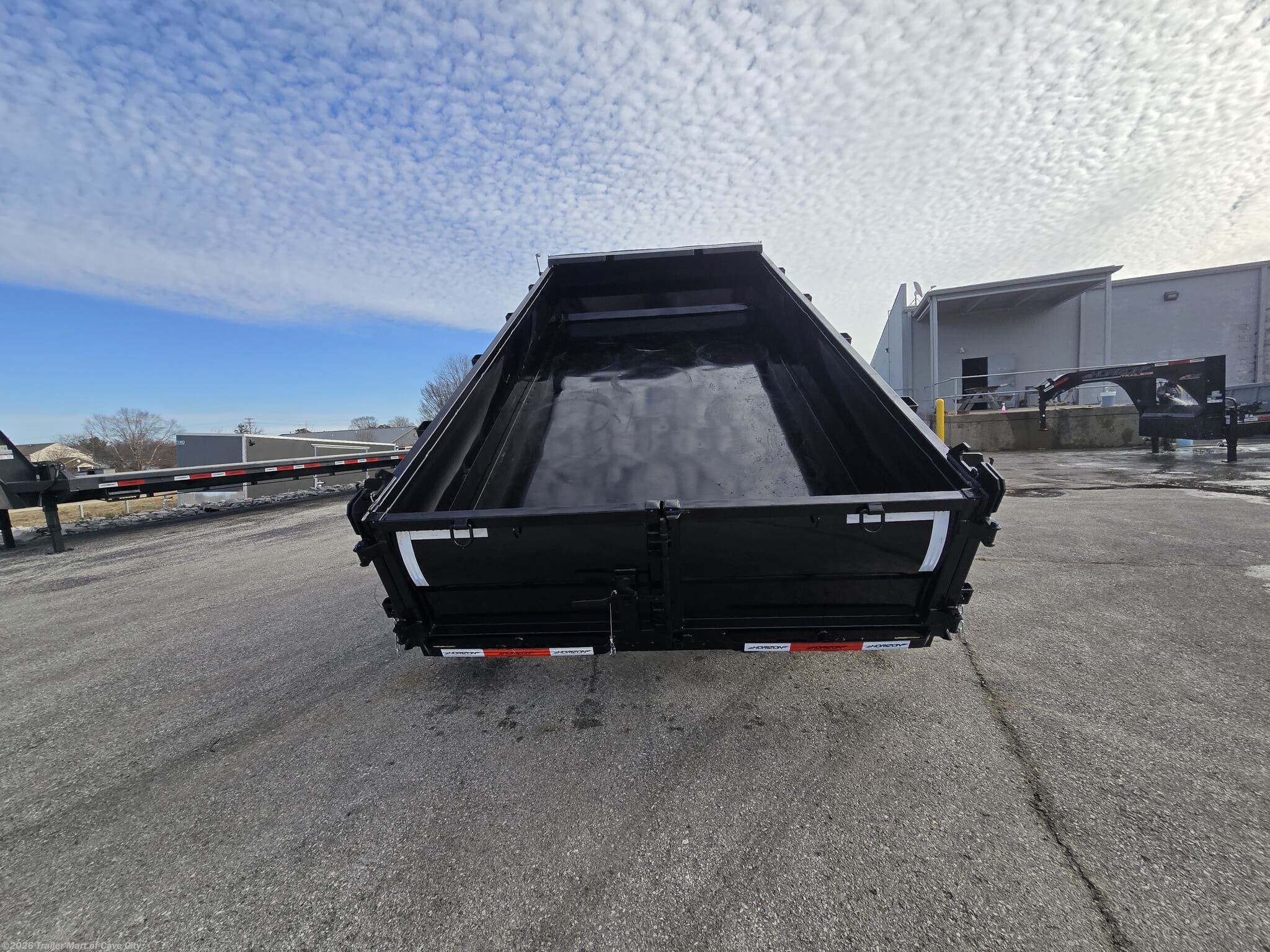 New 2026 Horizon Trailers LZ7 7'x14' Gooseneck 7k Dump Trailer available in Cave City, Kentucky
