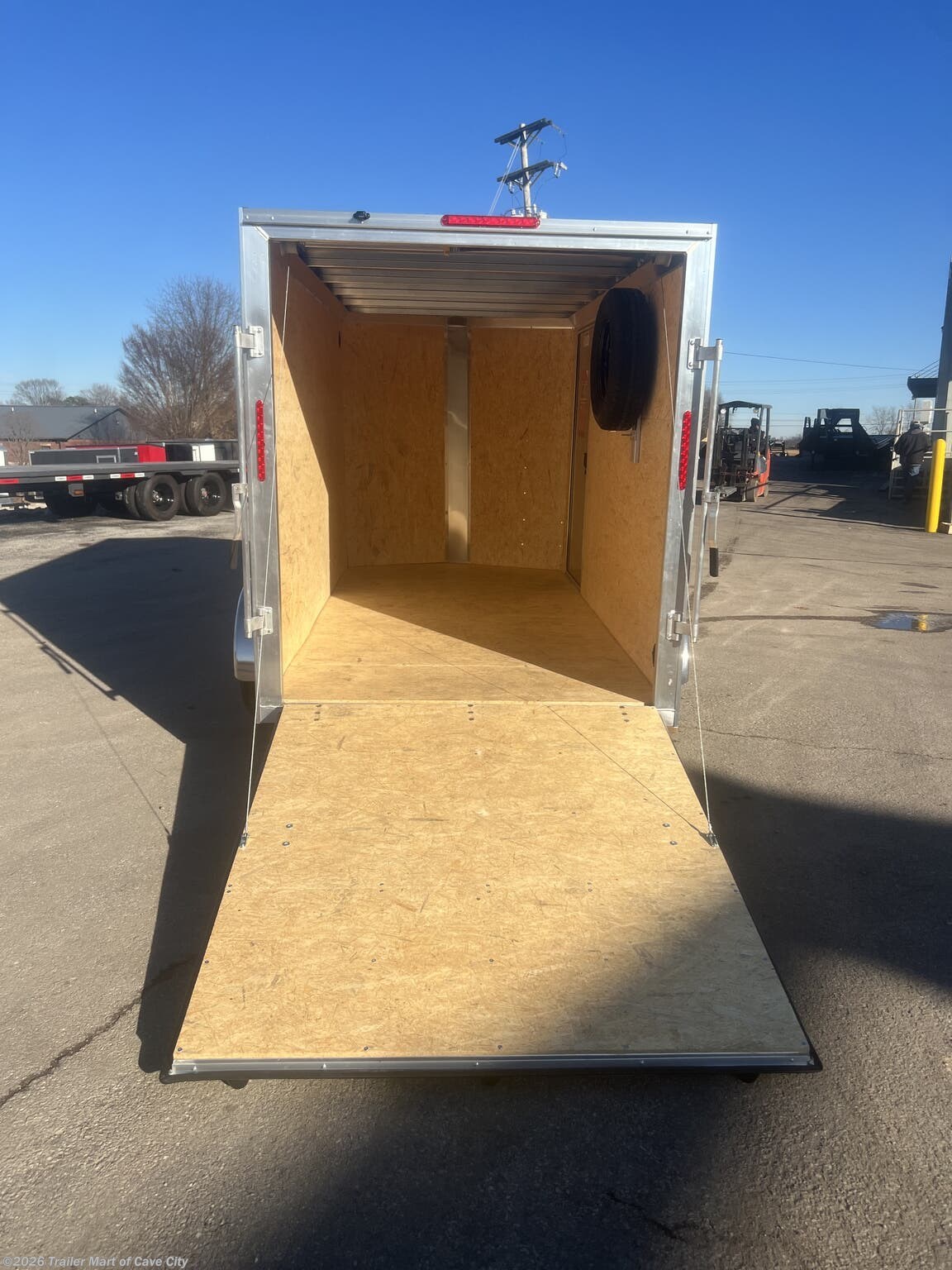 New 2026 EZ-Hauler 6'x12'SA Aluminum Enclosed Cargo Trailer available in Cave City, Kentucky