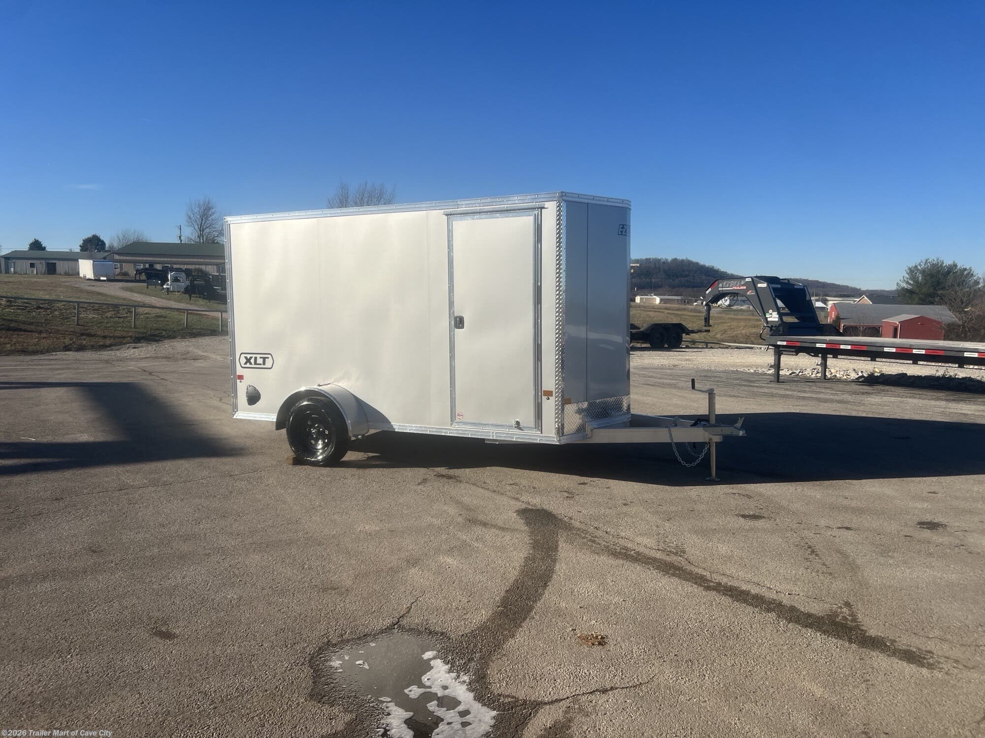 2026 EZ-Hauler 6'x12'SA Aluminum Enclosed Cargo Trailer