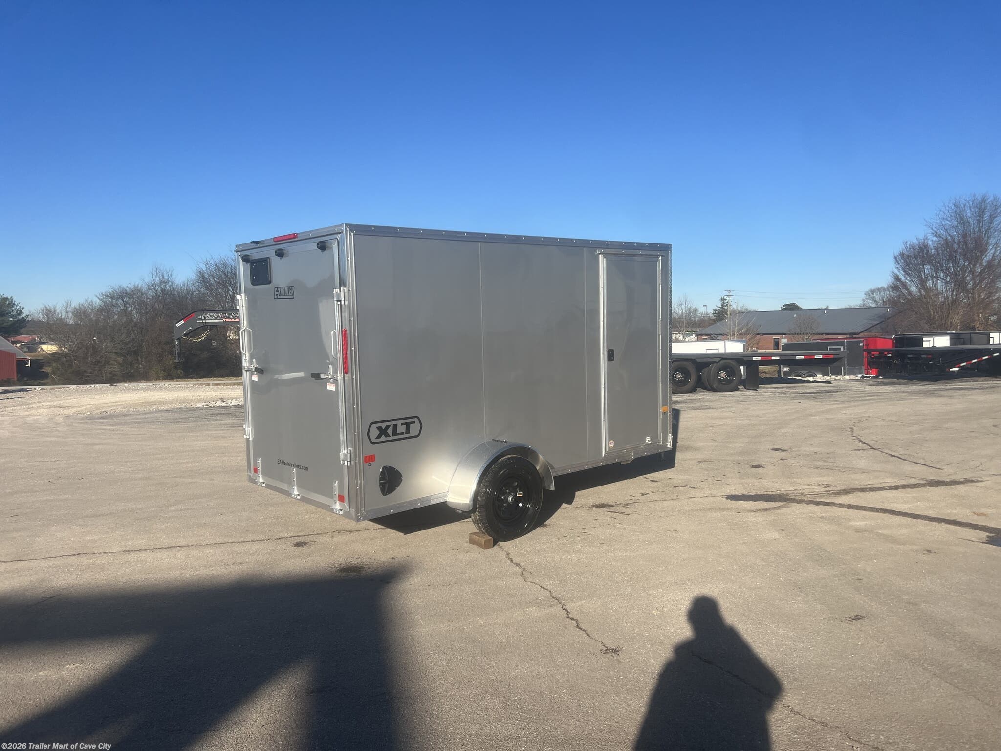 2026 EZ-Hauler 6'x12'SA Aluminum Enclosed Cargo Trailer